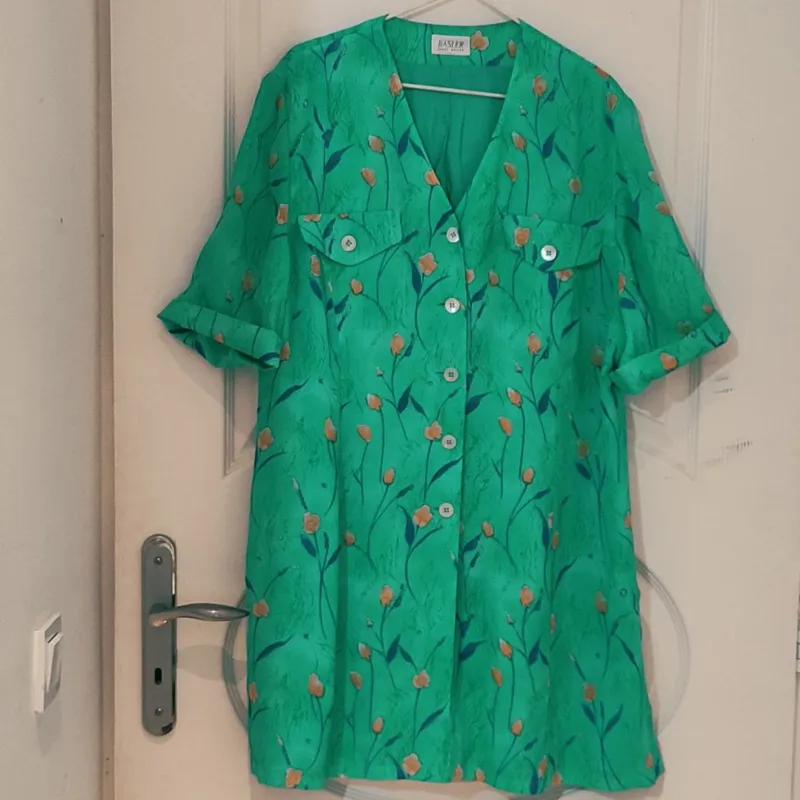 شومیز مجلسی بسیار زیبا سایز بزرگ نونو