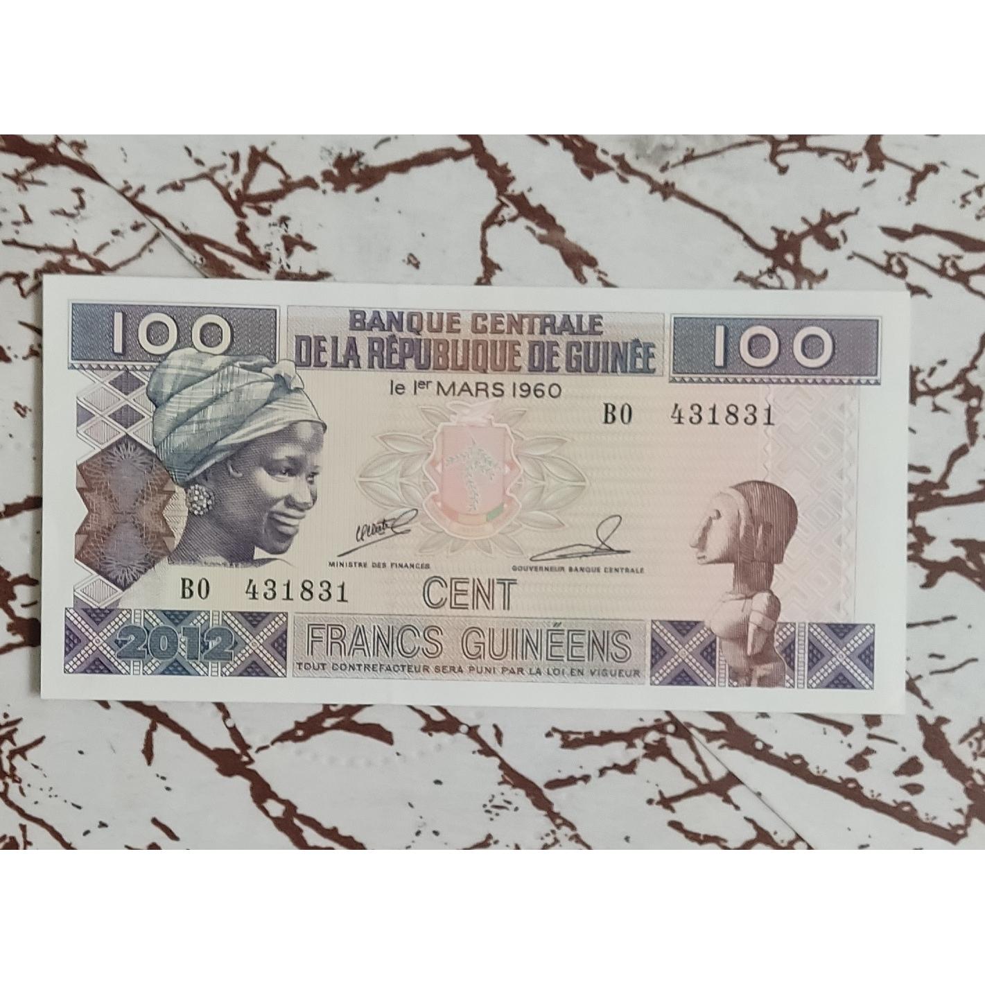 اسکناس 100 فرانک گینه استوایی