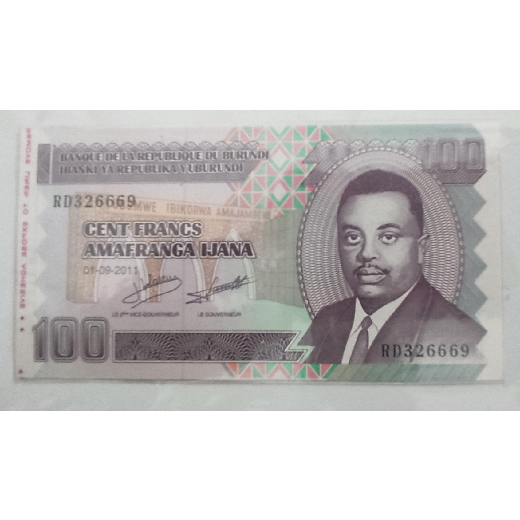 تک اسکناس 100 فرانک برونئی