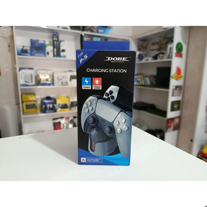پایه شارژ DOBE دسته PS5 (طرح 30 سالگی)