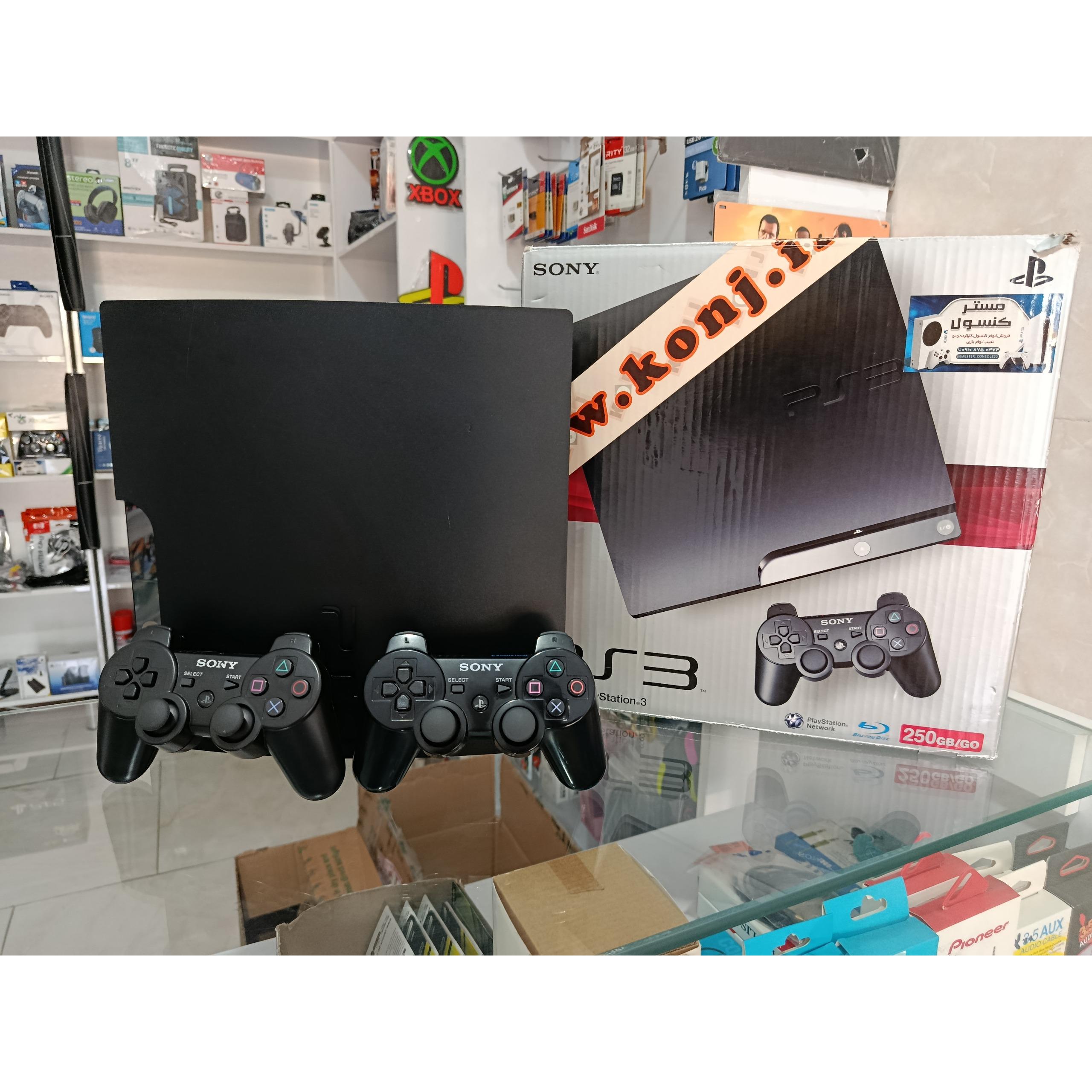 PS3 اسلیم ( دو دسته)