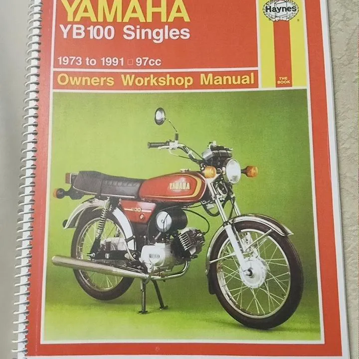 کتاب تعمیرات یاماها 100