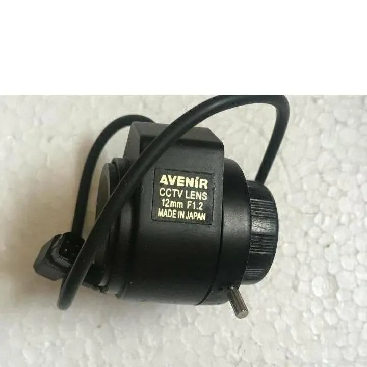 لنز دوربین مداربسته ژاپنی با درپوش