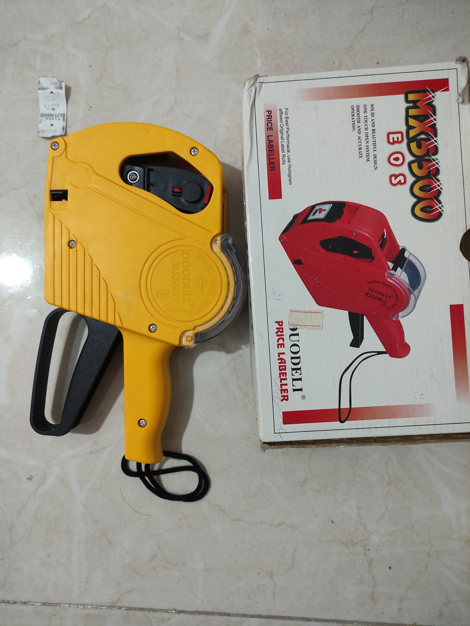 لیبل زن خارجی MAX5500 طبق توضیح