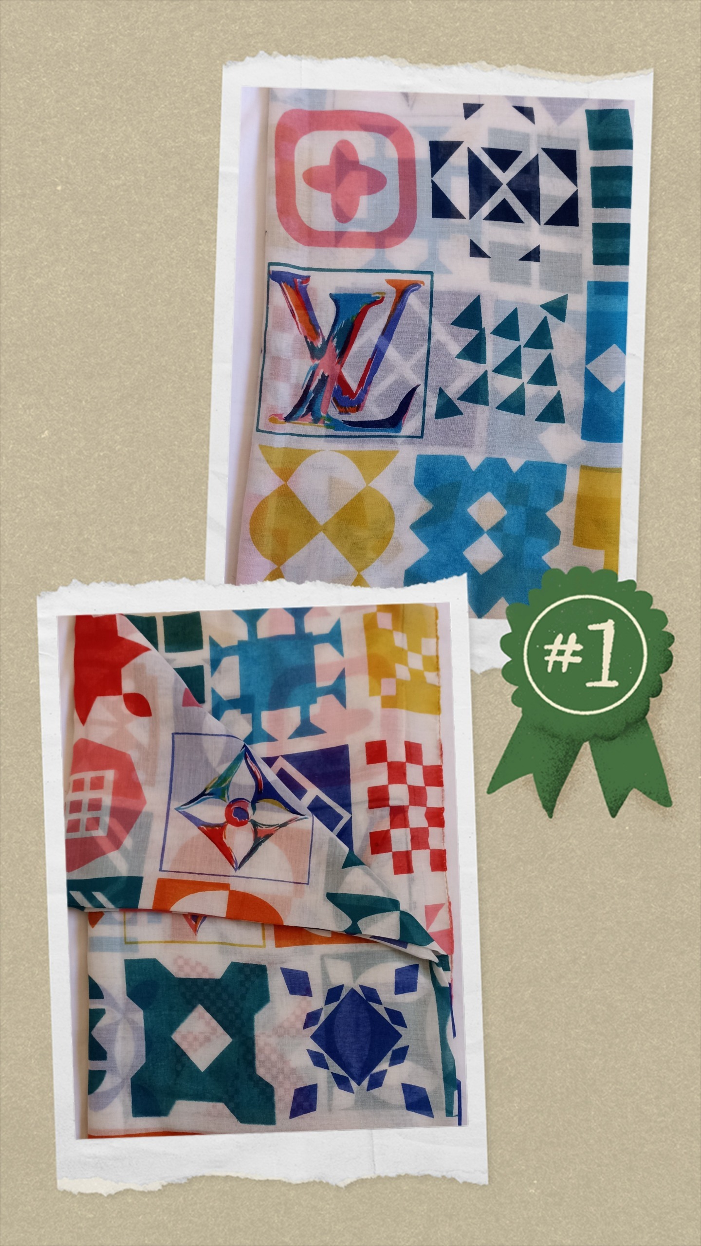 شال شیک و چند رنگ