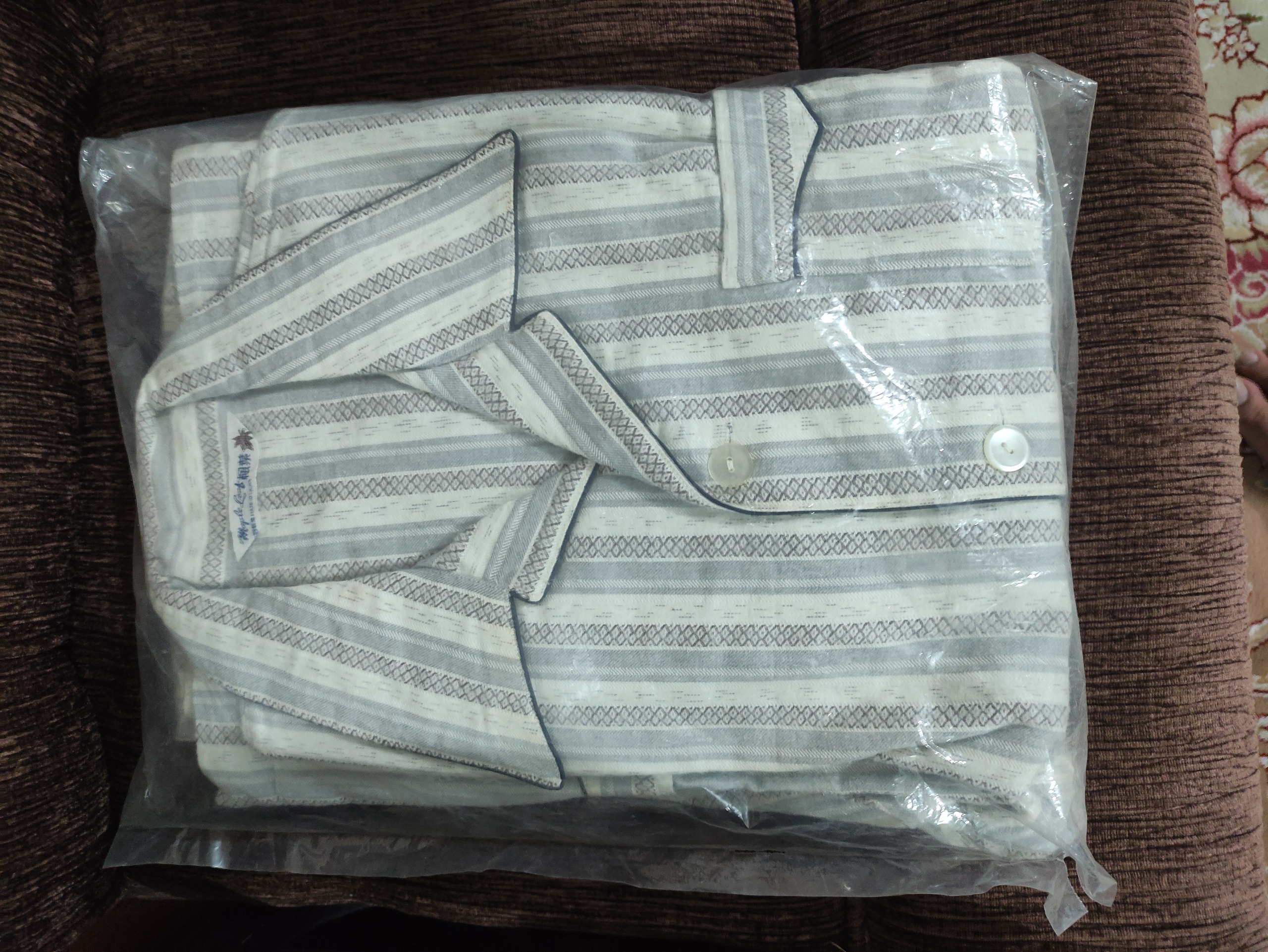 ست لباس شلوار نخی کویتی بی نظیر طبق توضیح