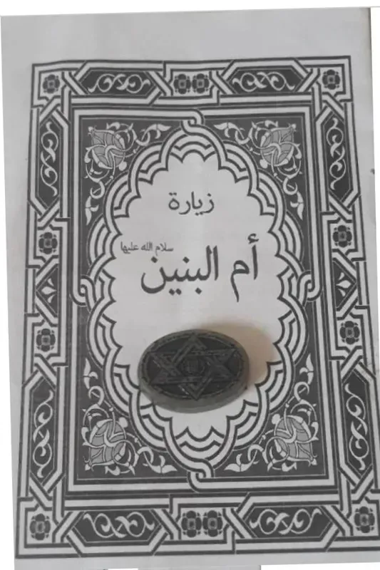 نگین و زیارت نامه