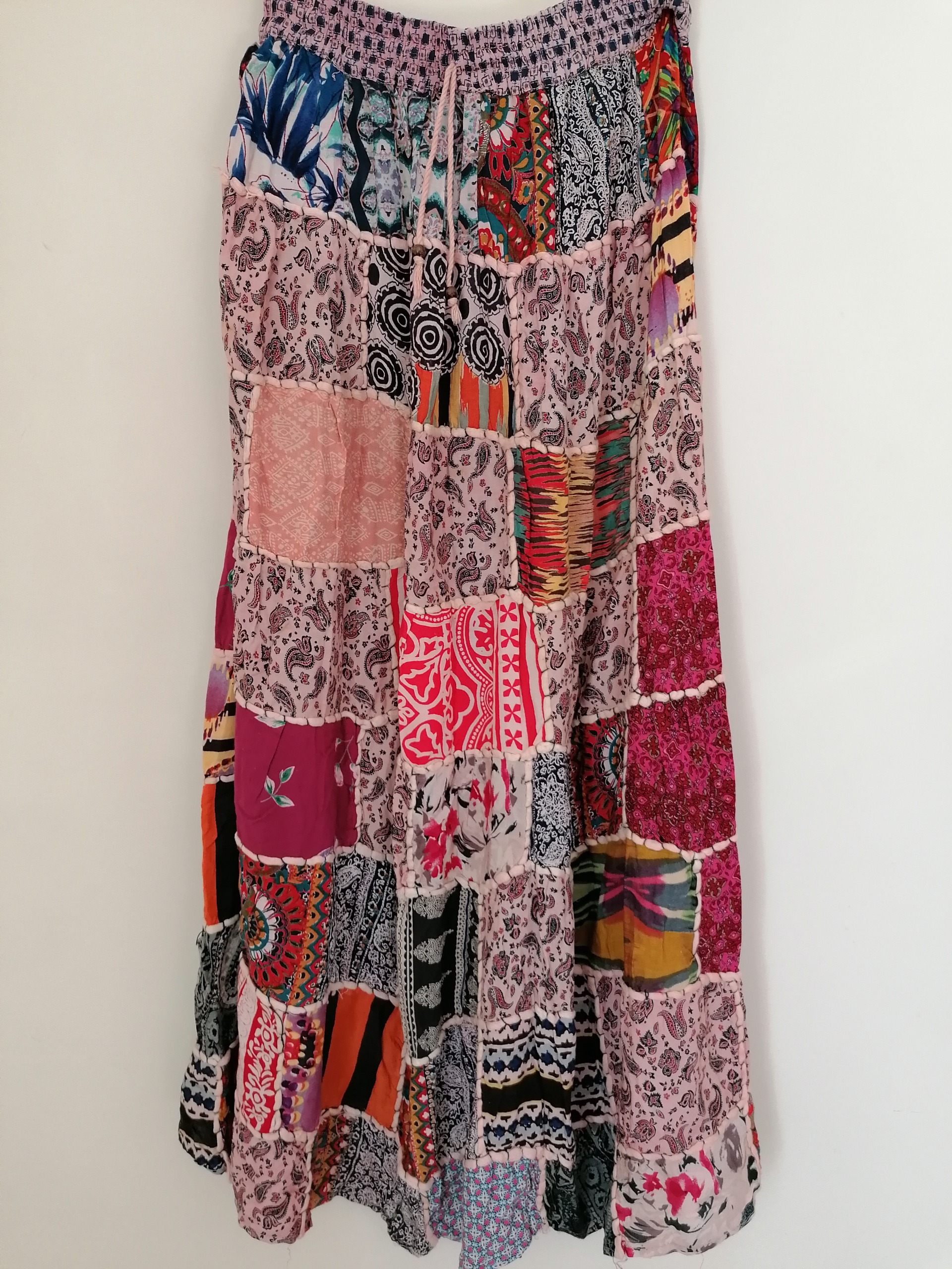 دامن تکه دوزی هندی