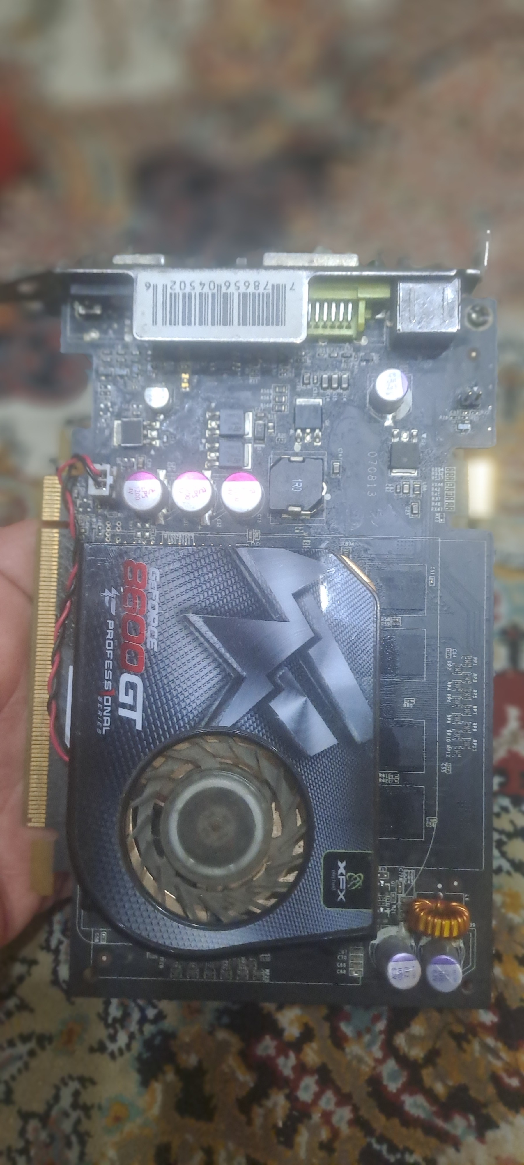 کارت گرافیک 1 گیگ GE FORCE8600GT