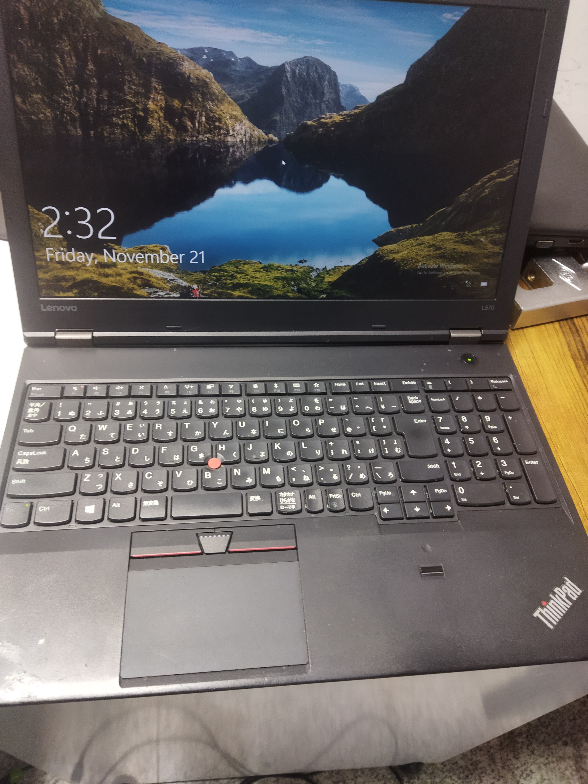 لپ تاپ لنوو با پردازنده i5 نسل هفت