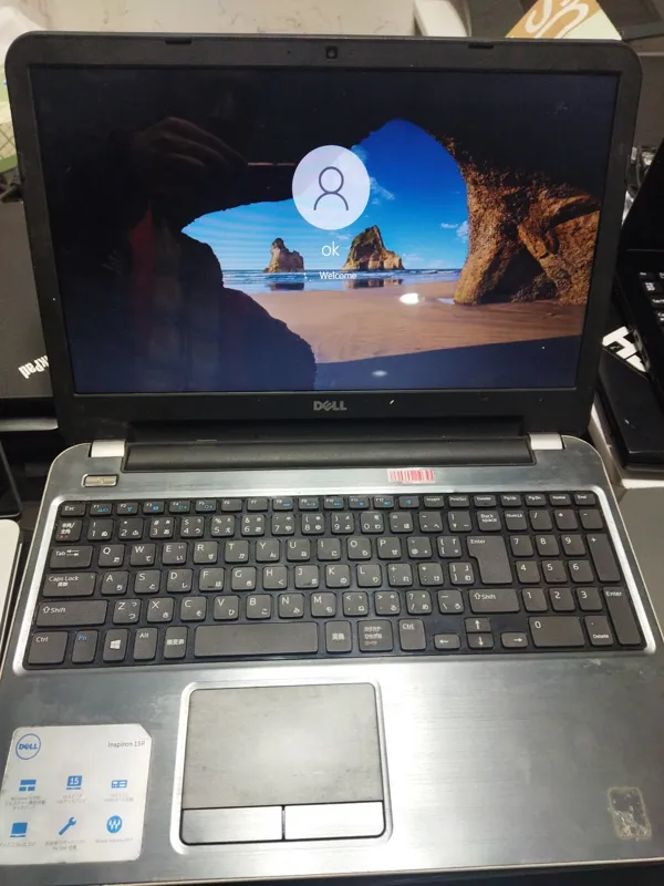 لپ تاپ dellبا پردازنده cori3 نسل چهار