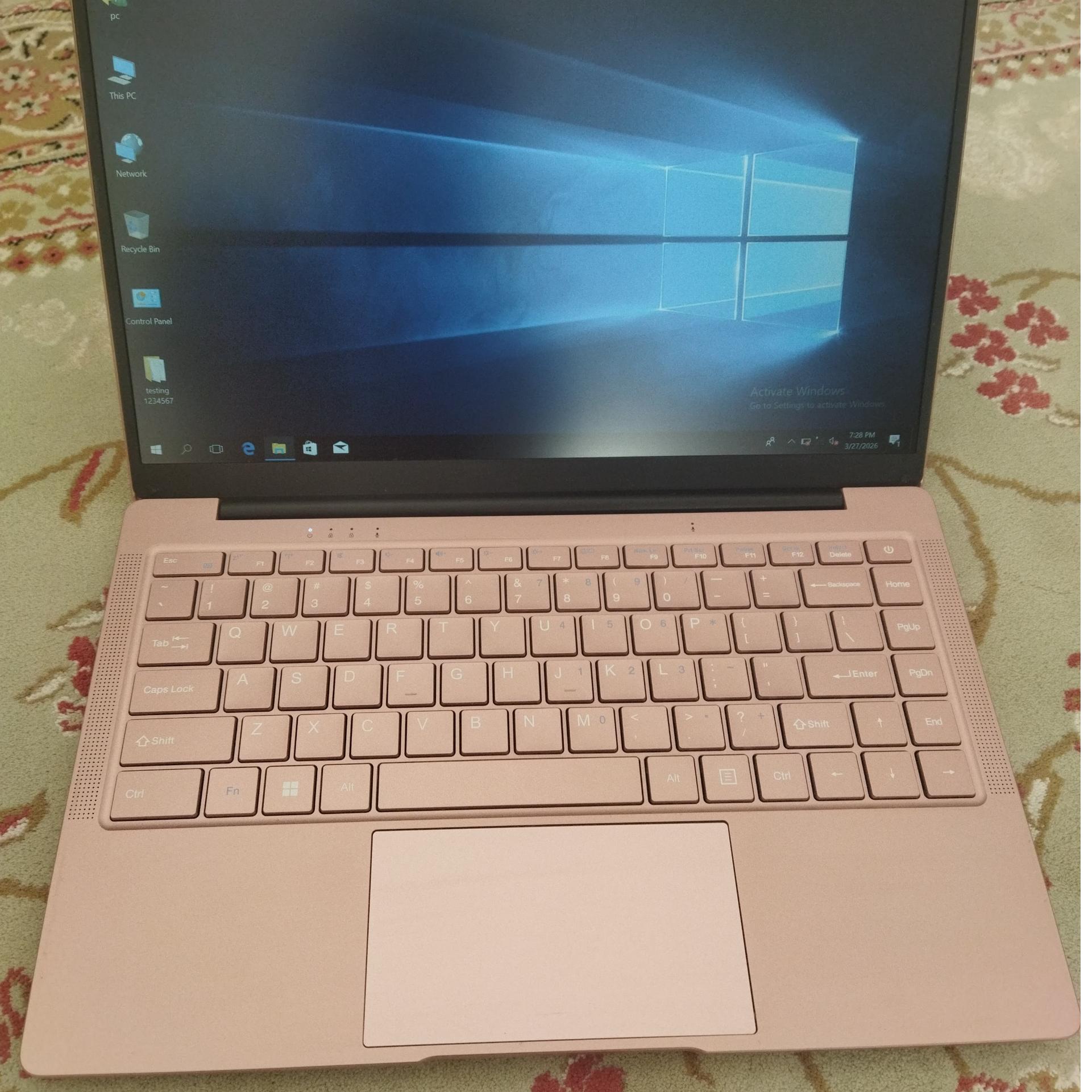 لپ تاپ زیبای notebook intel