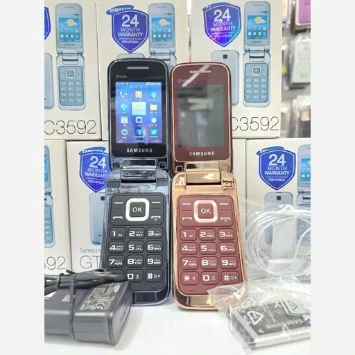 گوشی تاشو سامسونگ 3592 با قابلیت عکس مخاطب