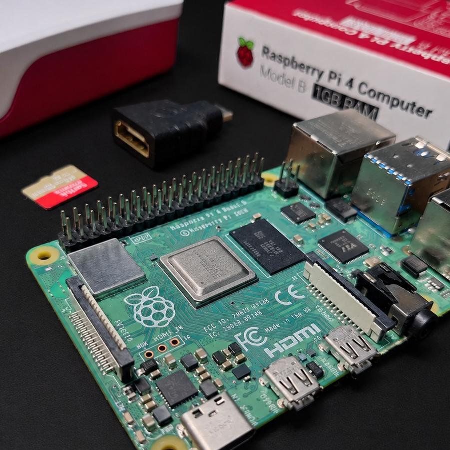 Raspberry pi 4B (4GB) رزبری پای 4 ساخت UK