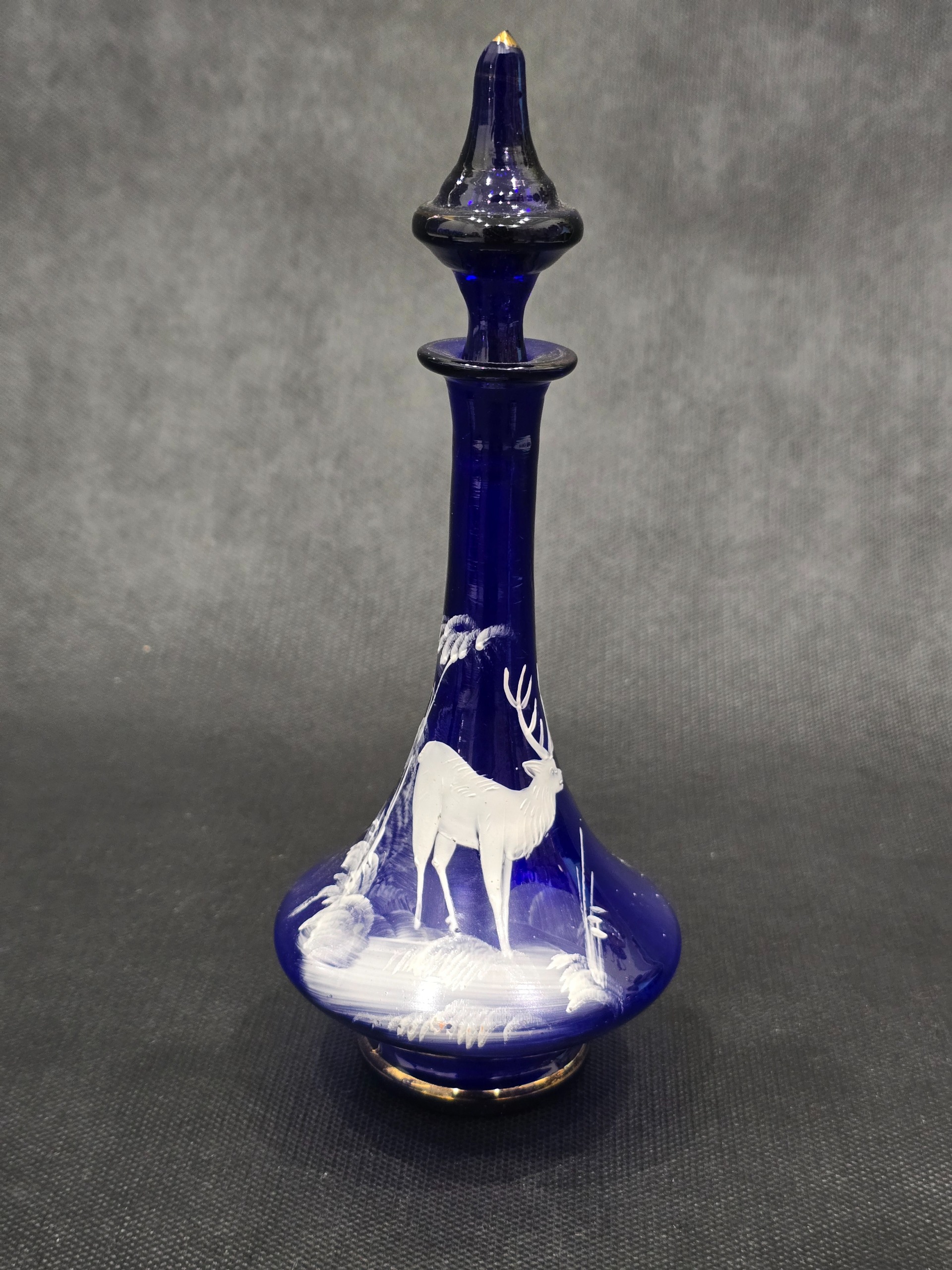 تنگ قدیمی اروپایی نقاشی کاردست ارتفاع22