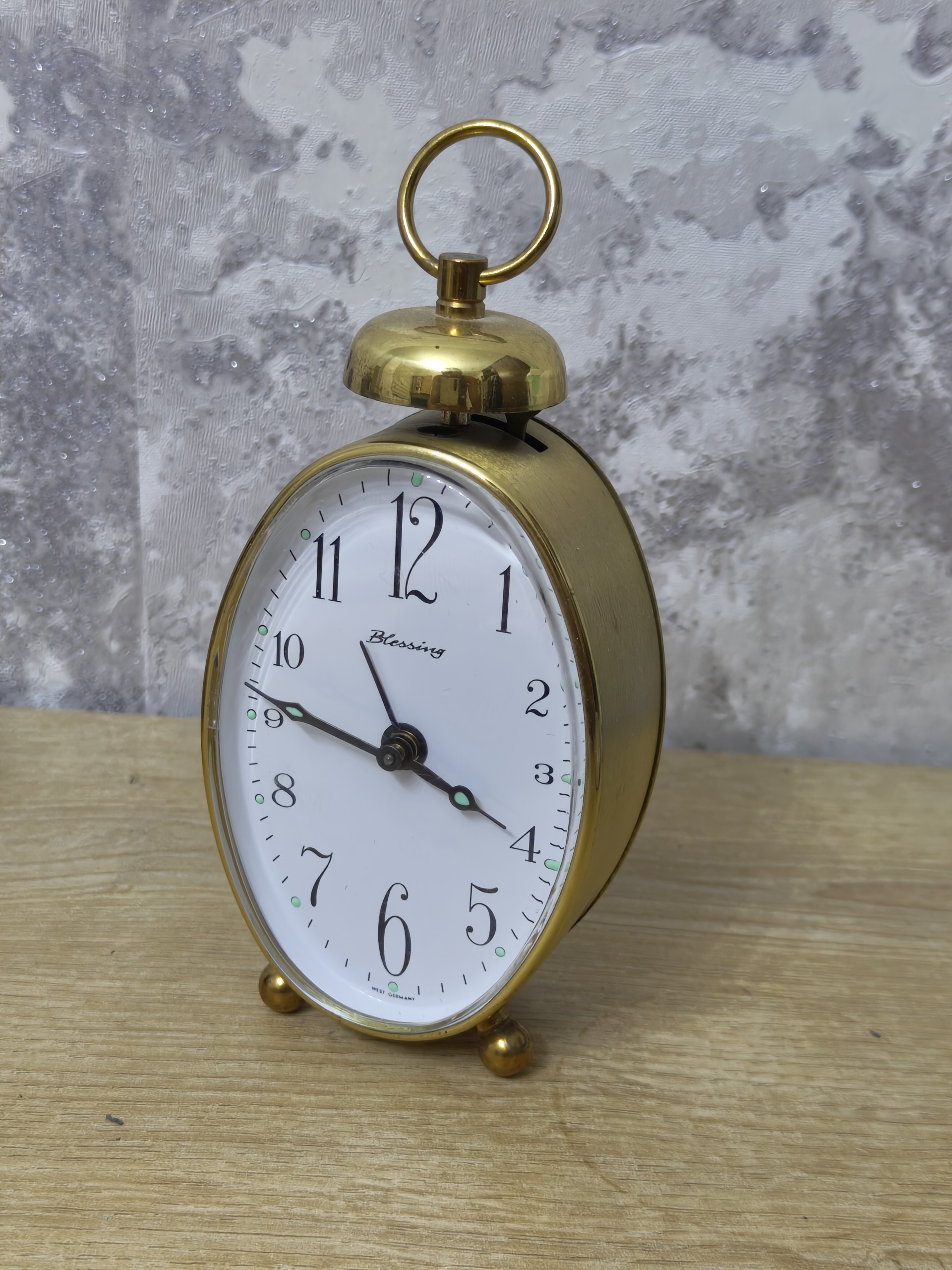 ساعت کوکی زنگ دار قدیمی بلزینگ آلمان