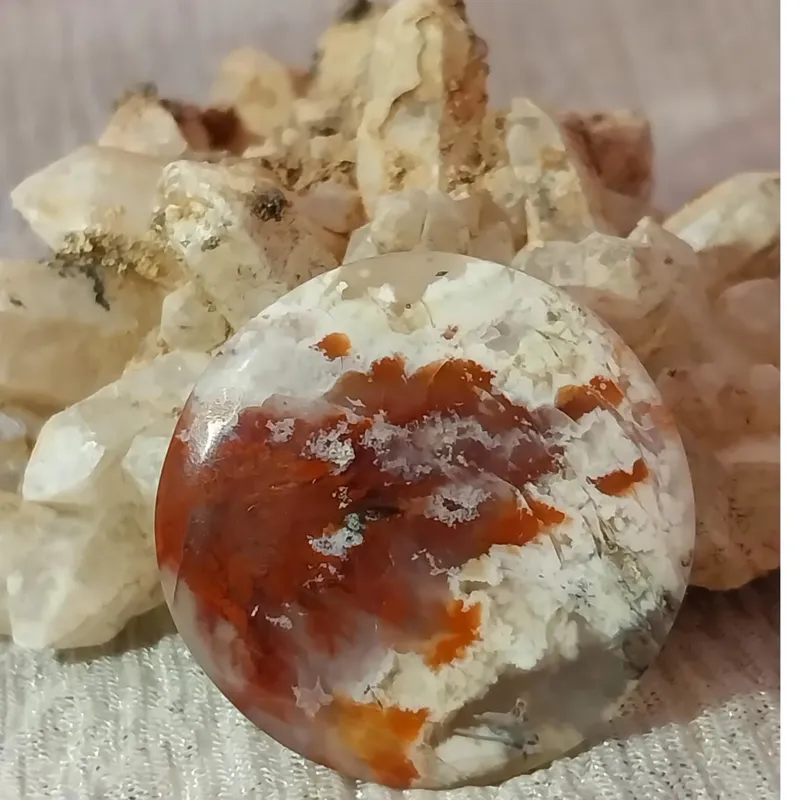 نگین درشت شجر دست گل سرخ طبیعی