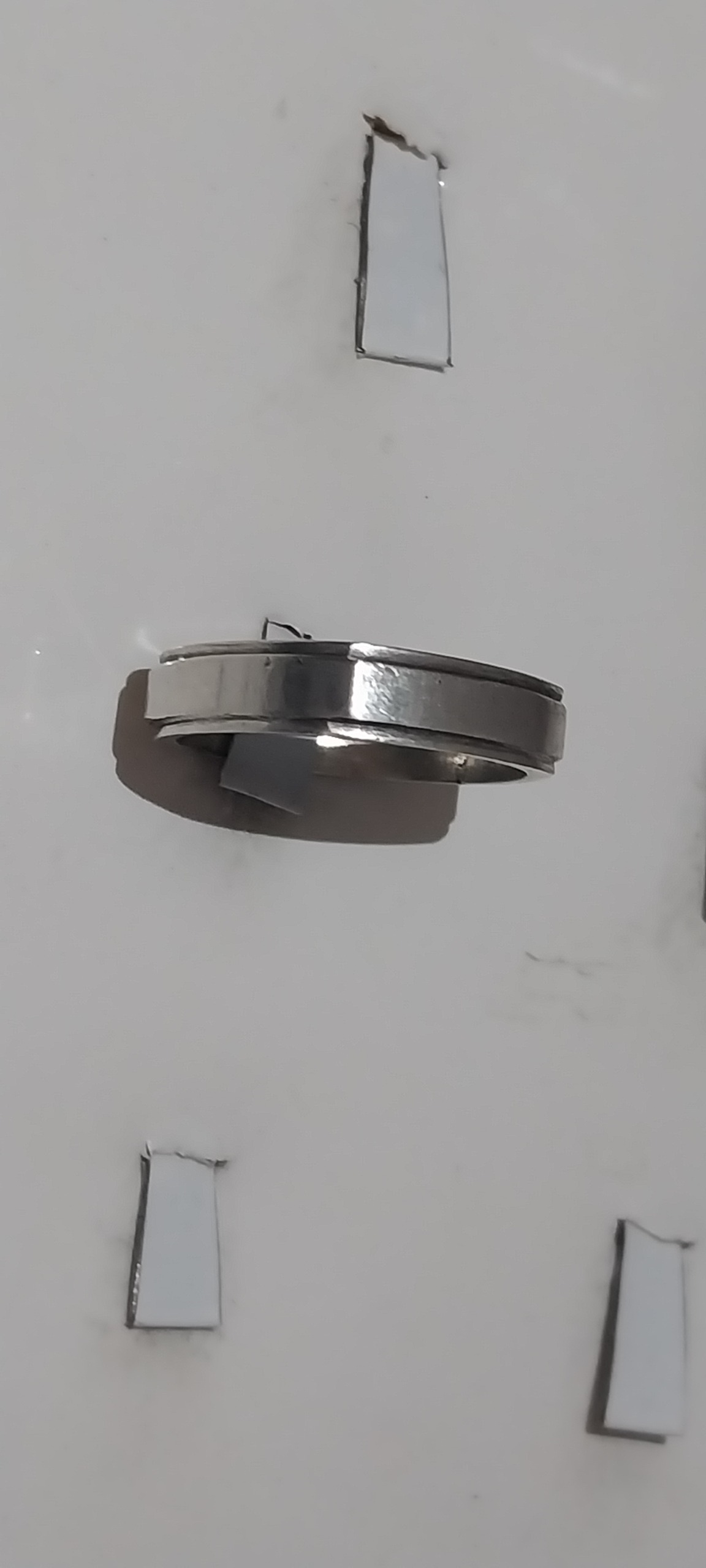 حلقه نقره درجه یک و مدرن