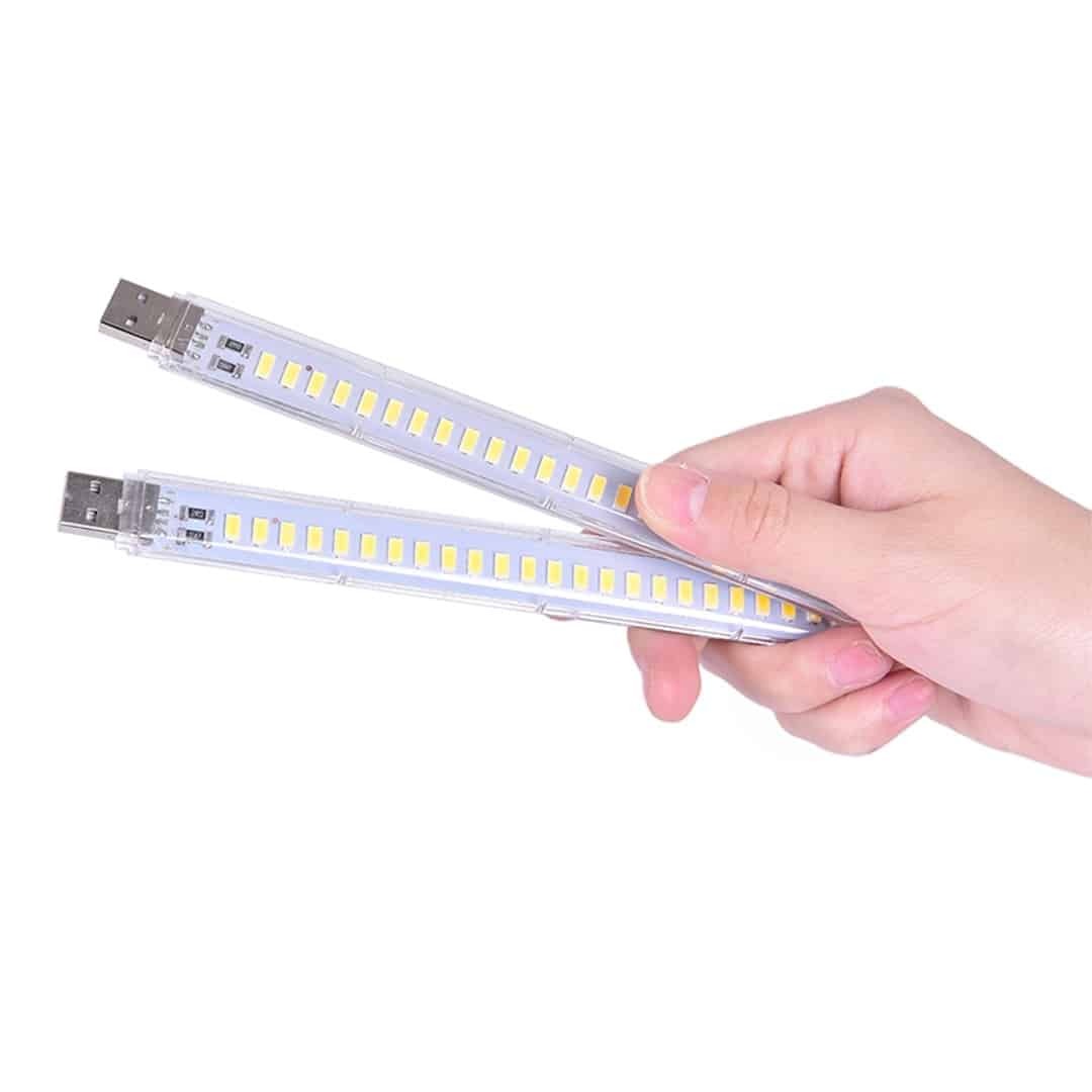 چراغ مطالعه با 24 عدد LED وپورت USB