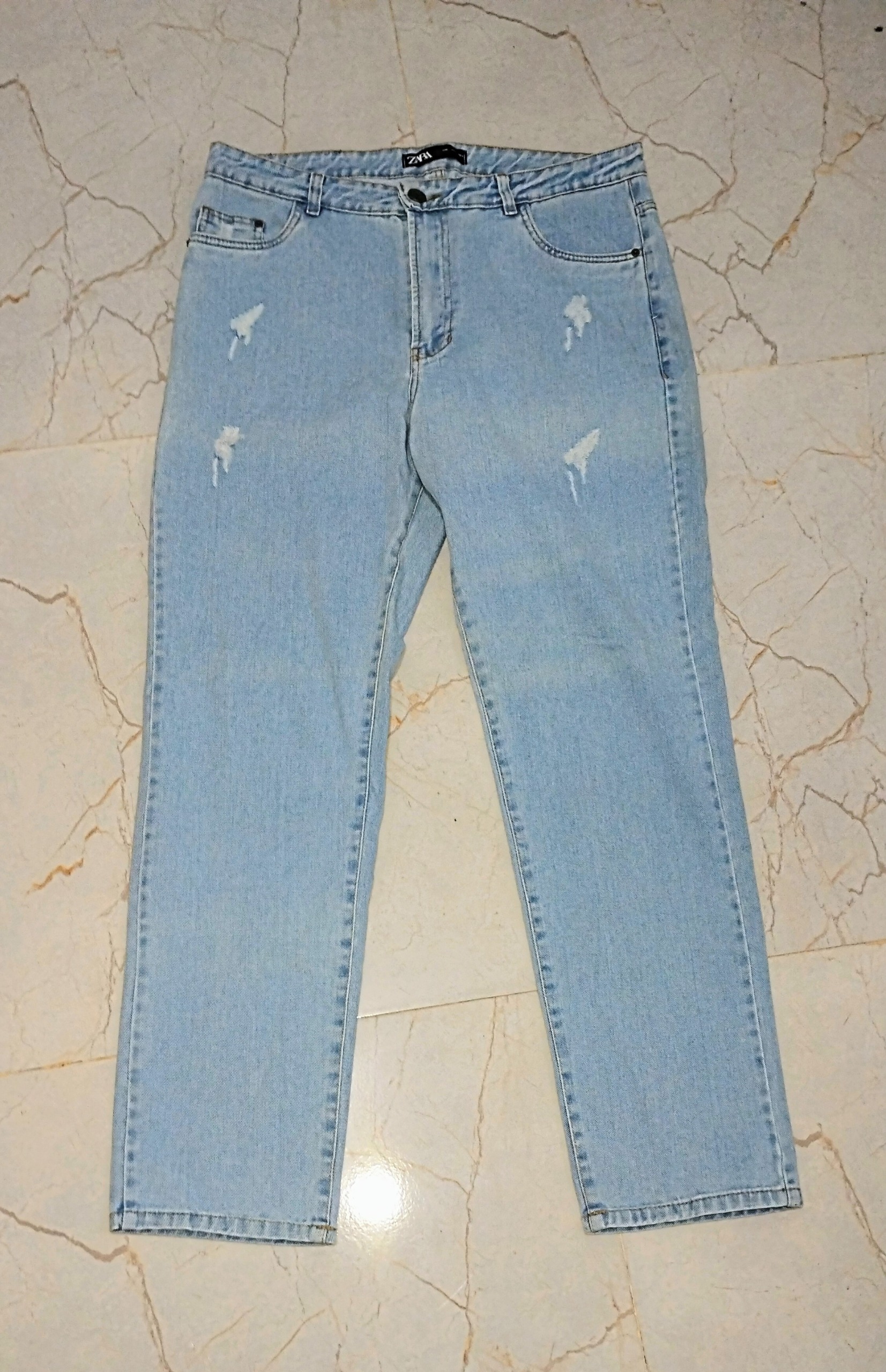 شلوار لی آبی زارا ZARA استوک