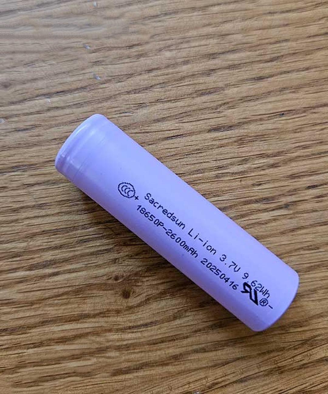 باتری قابل شارژ 18650P ( 2600 میلی آمپر ) 5C