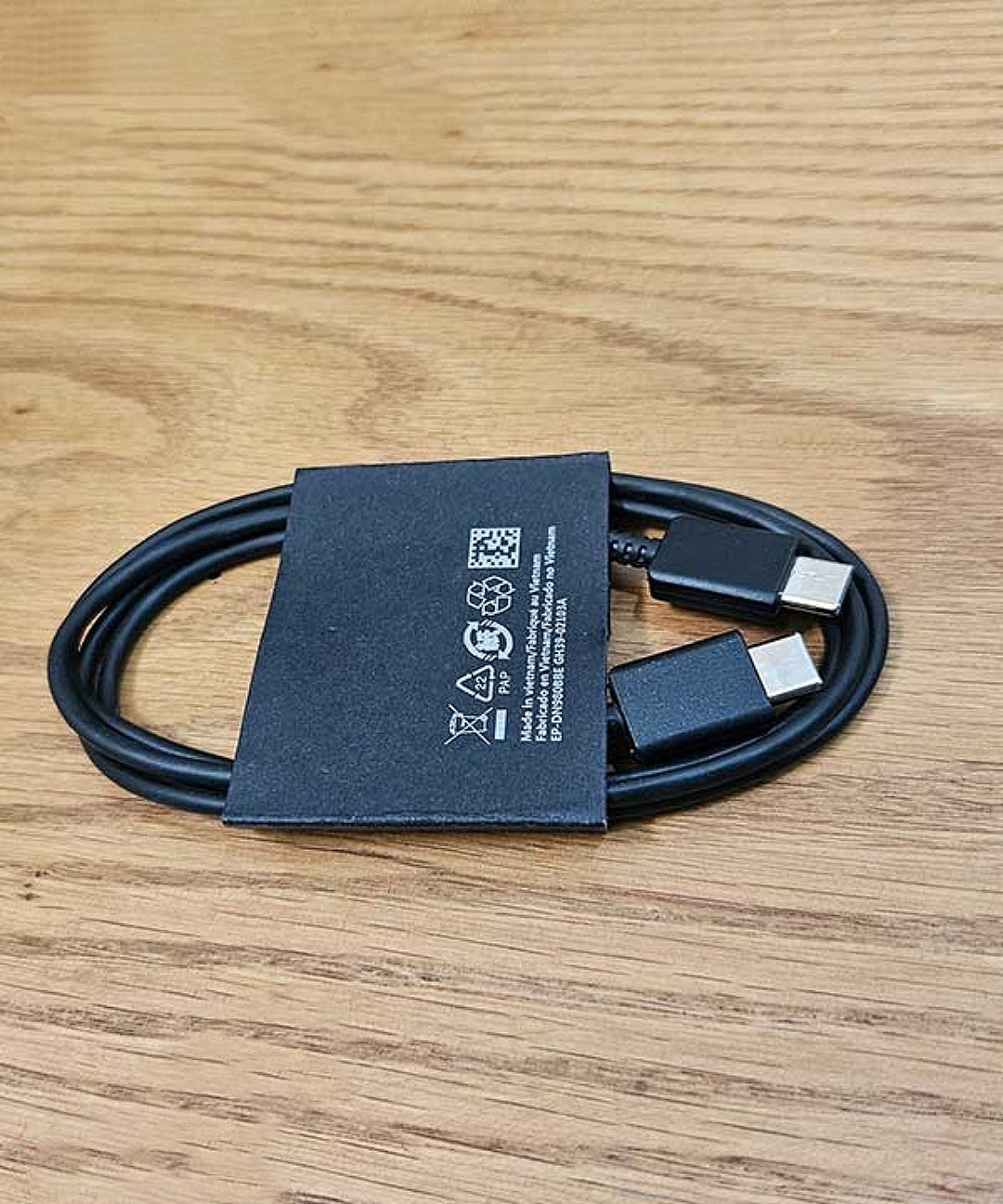 کابل شارژر سامسونگ S22 مشکی ویتنام