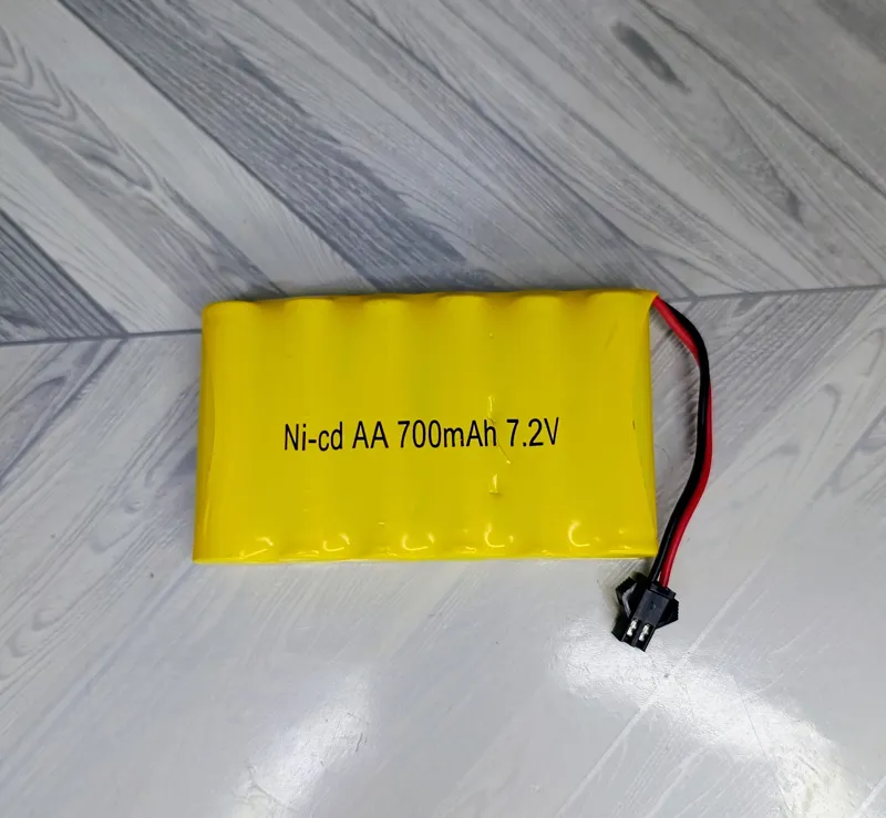 باتری شارژی اسباب بازی 7.2 ولت 700 میلی آمپر