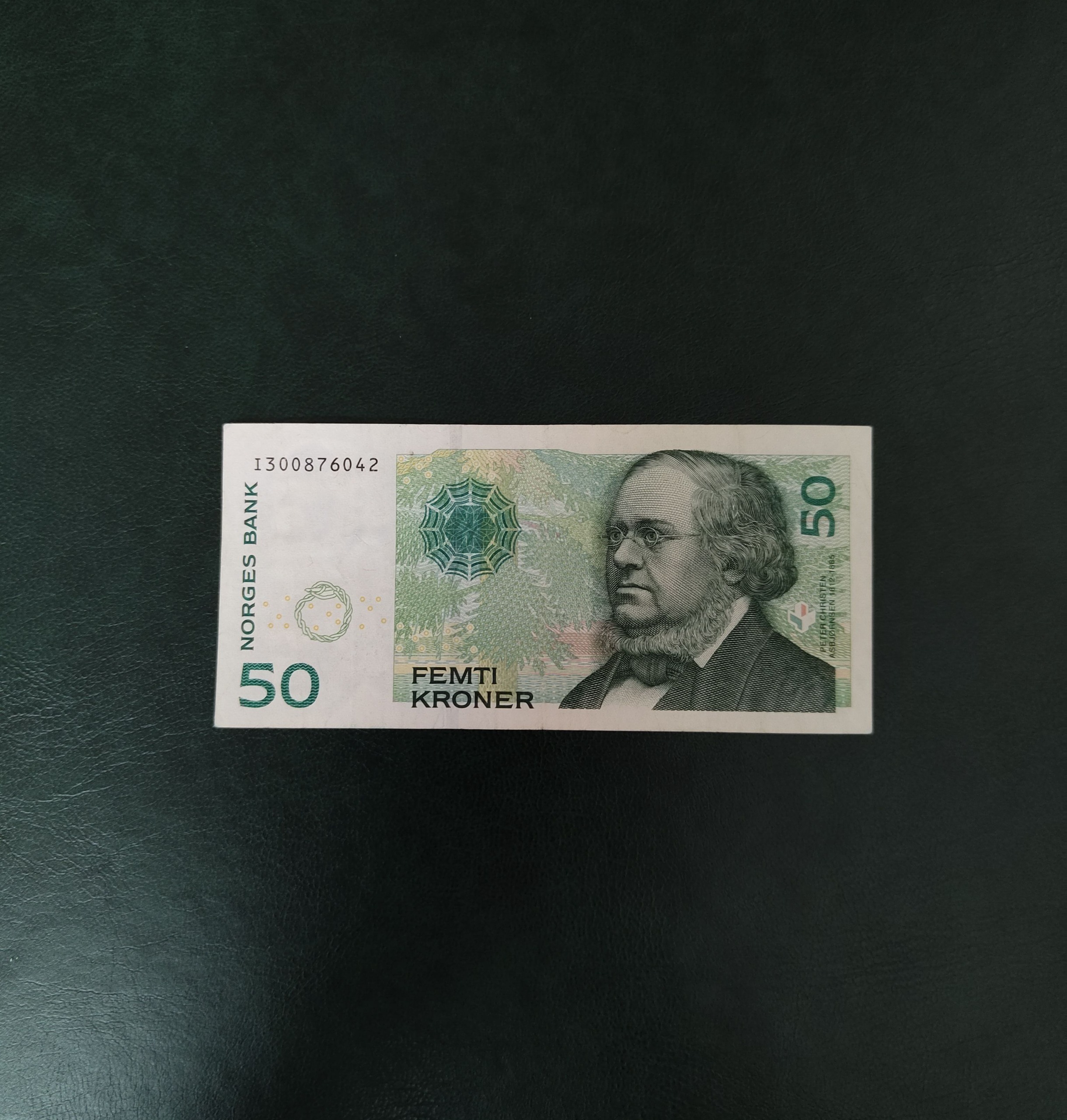 اسکناس 50 کرون نروژ(توضیحات) کیفیت 90 درصد