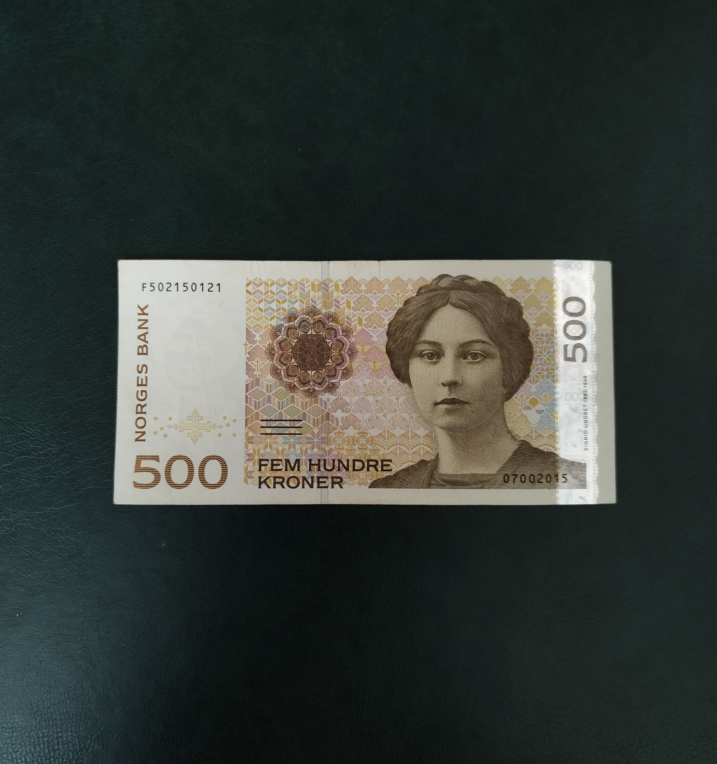 اسکناس 500 کرون نروژ (توضیحات) کیفیت 90 درصد