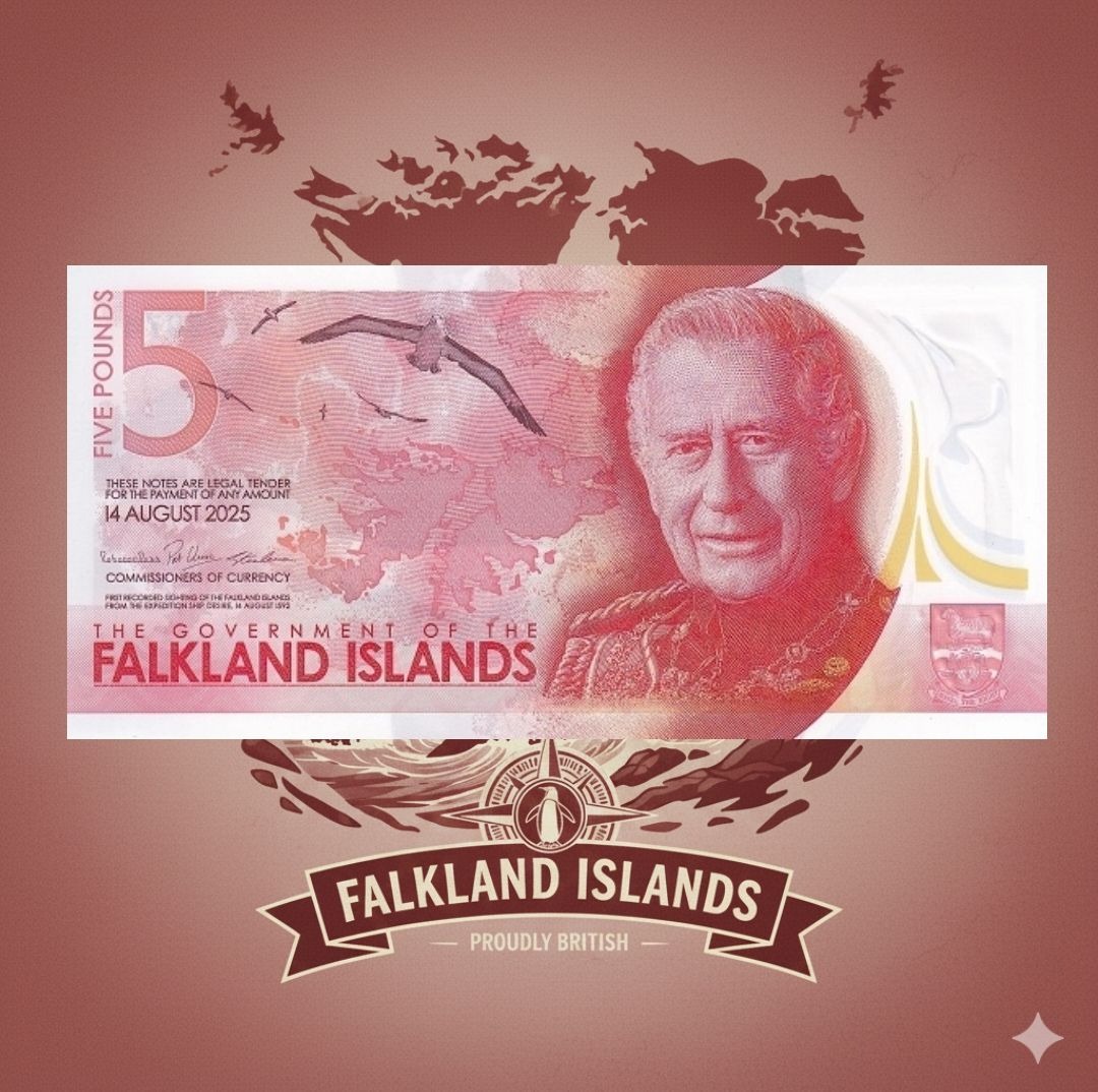 اسکناس 5 پوند جزایر فالکلند