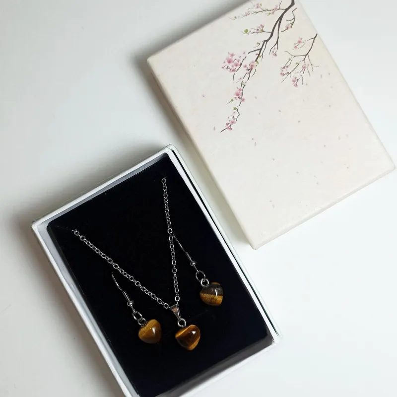 نیم ست سنگی چشم ببر معدنی