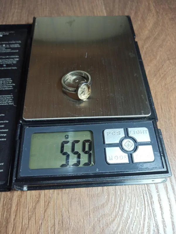 رکاب نقره 925 دستساز ظریف و زیبا