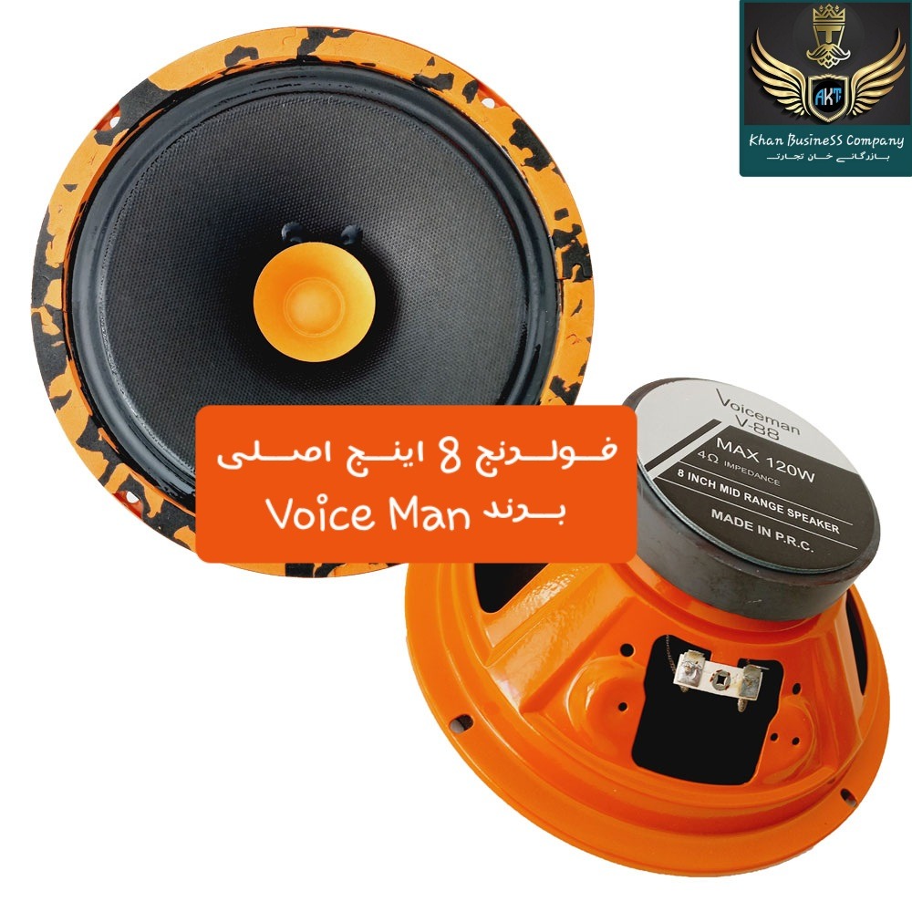 اسپیکر فولرنج 8اینچ وُیس من اصلے/وارداتے VOICE MAN