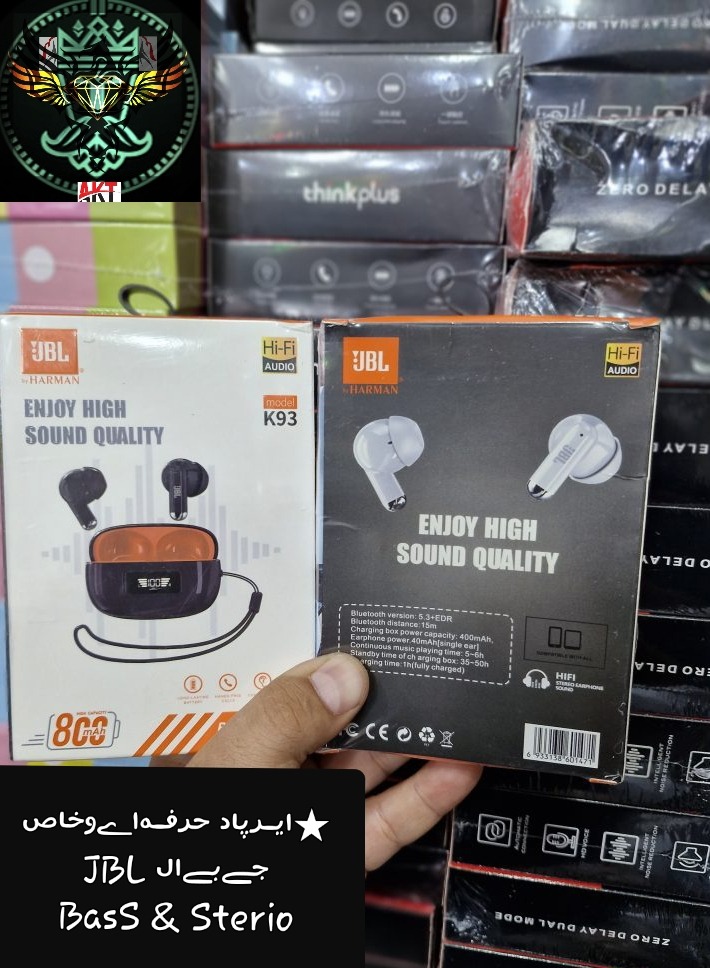 ایرپادJBL k93 Original(هدست لوکس و پیشرفته جےبےال)