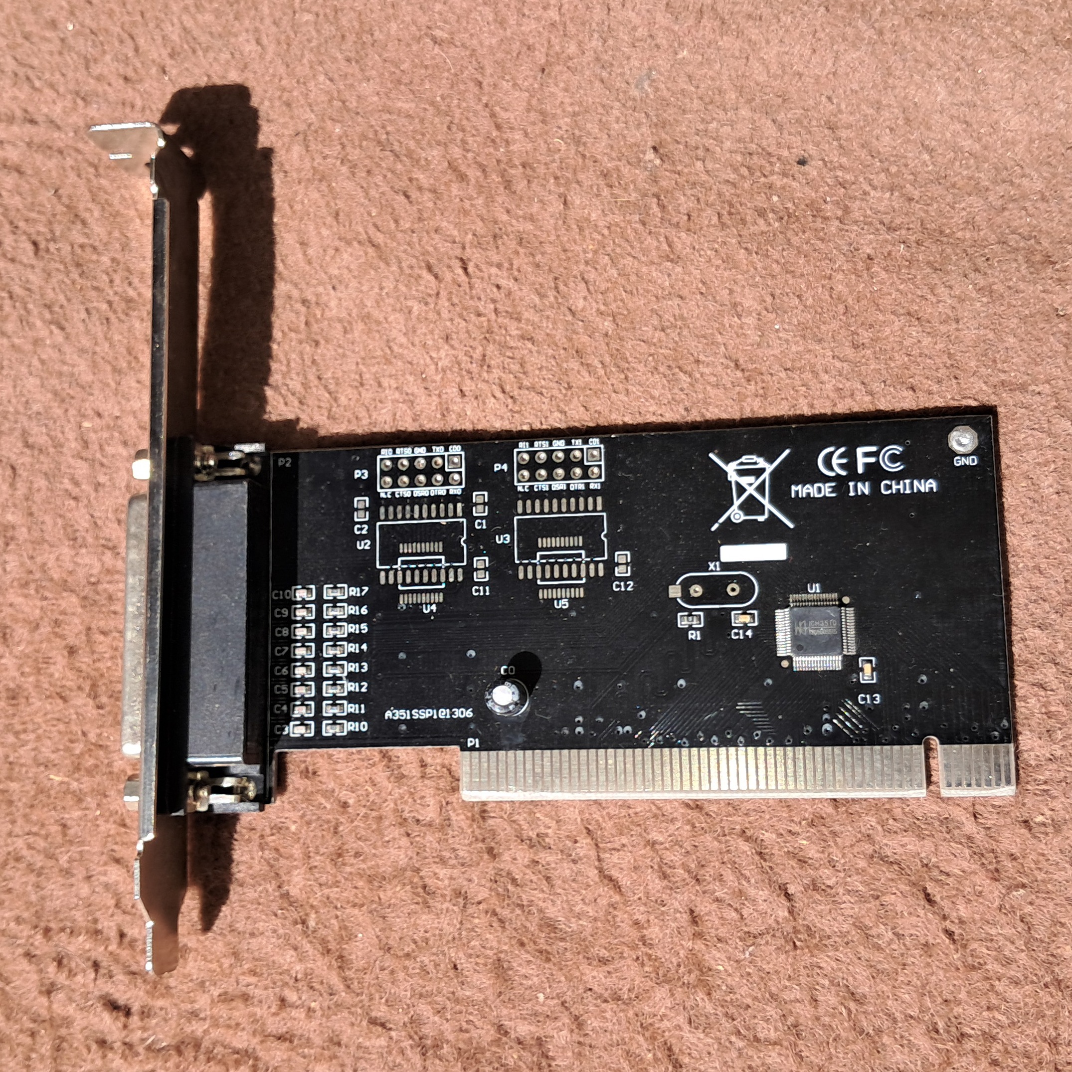 کارت تبدیل PCI به Parallel
