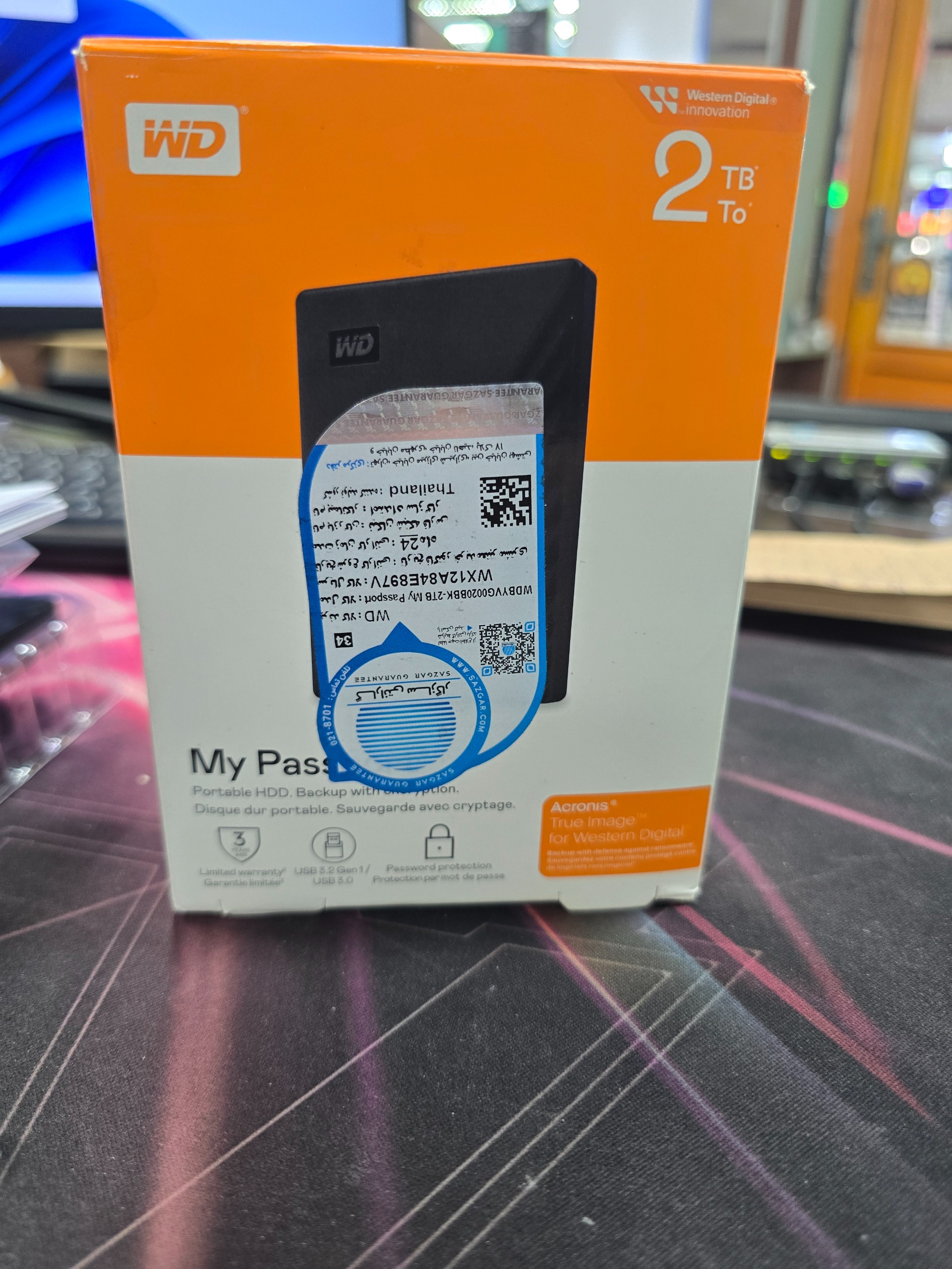 هارد اکسترنال WD My Passport 2TB