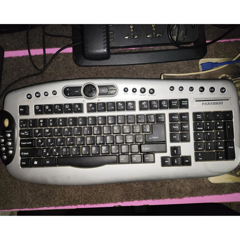 کیبورد فراسو farassoo مدل fcr 8080