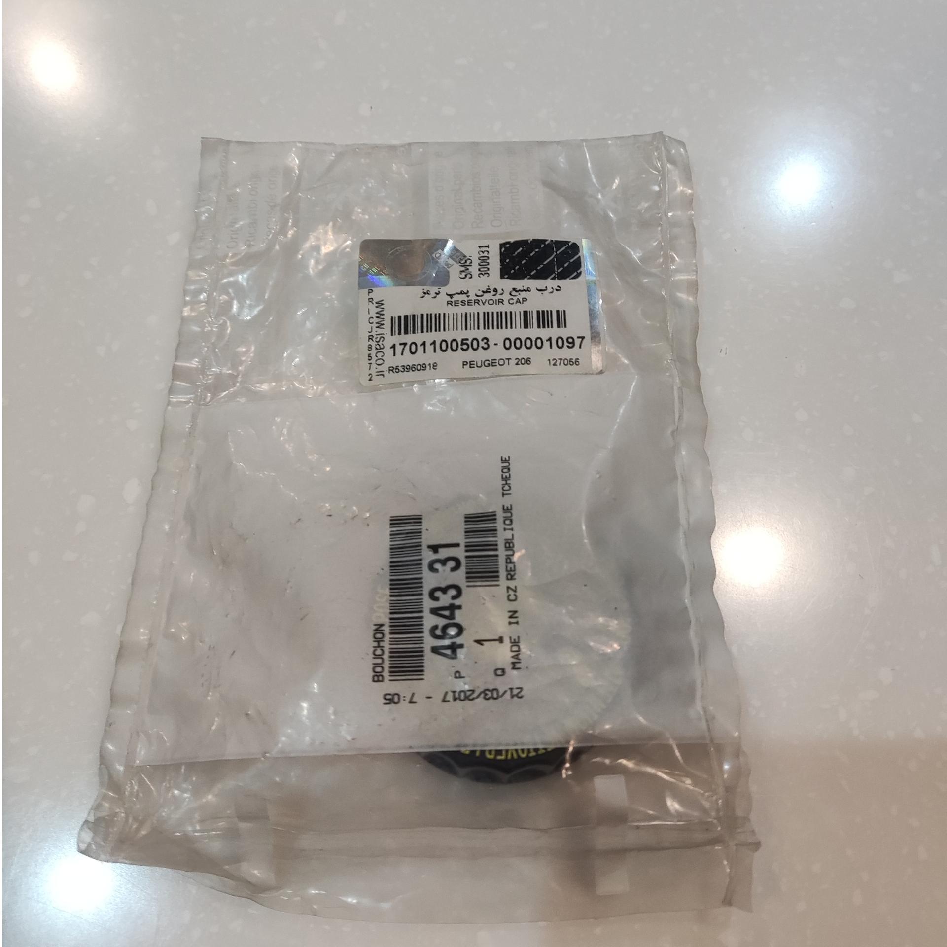 درب مخزن روغن ترمز206 اورجینال فرانسه