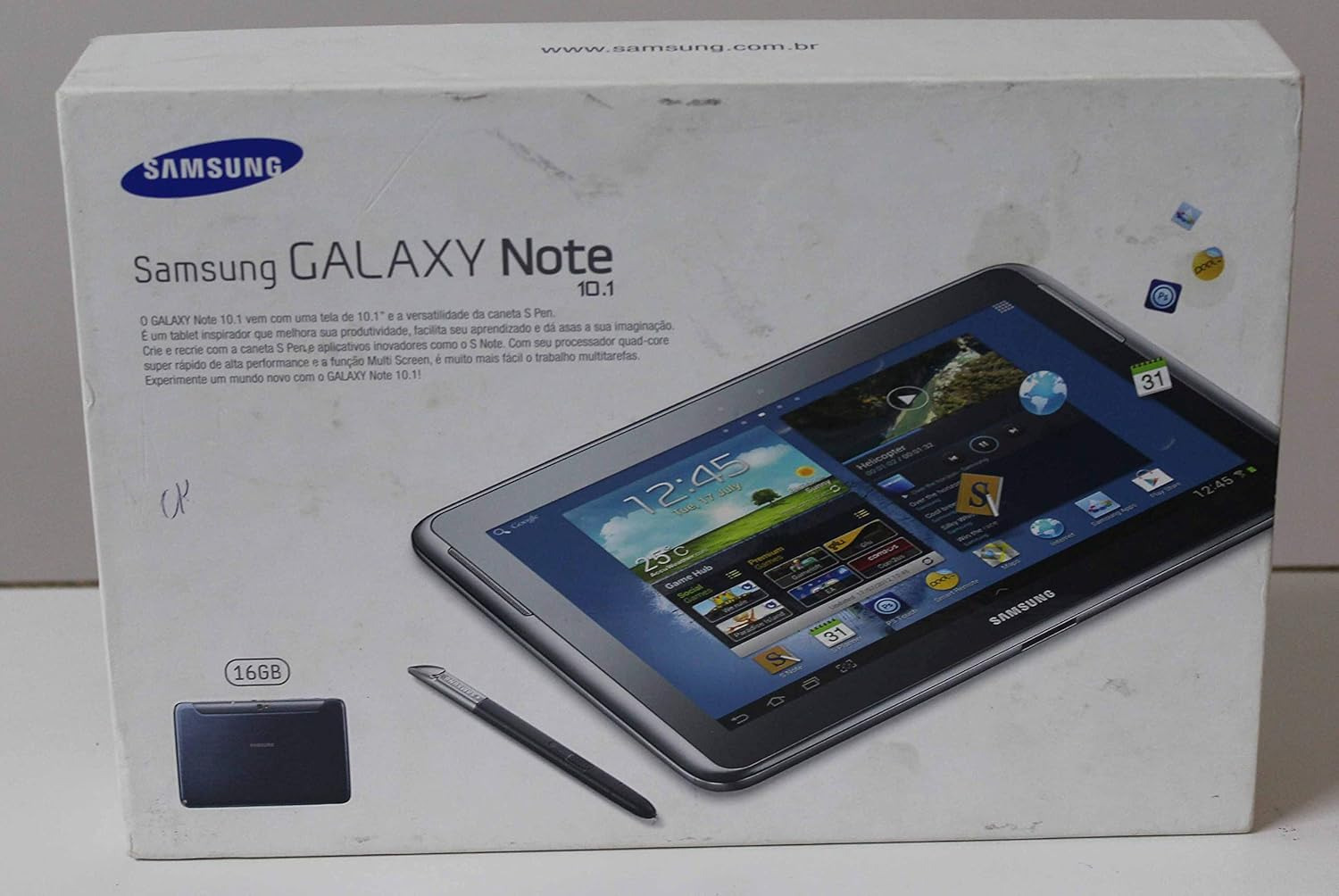 تبلت سامسونگ نوت 10 اصلی SAMSUNG NOTE 10.1