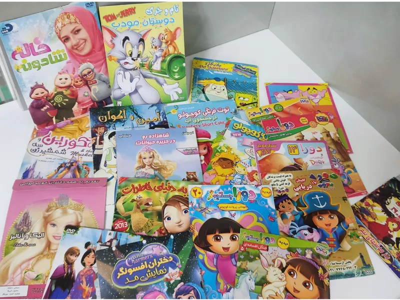 20 عدد دی وی دی انیمیشن