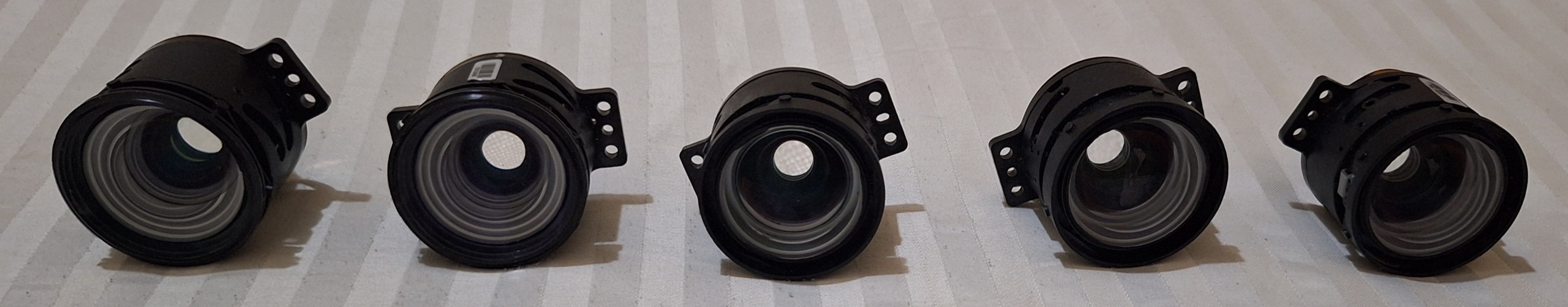 مزایده 5عدد لنز ویدیو پروژکتور دونه ای200هزار