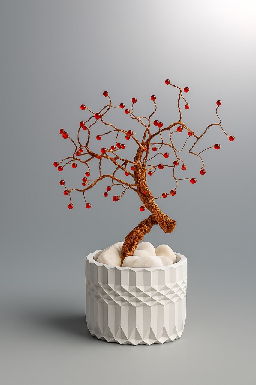 درختچه سیمی دست ساز