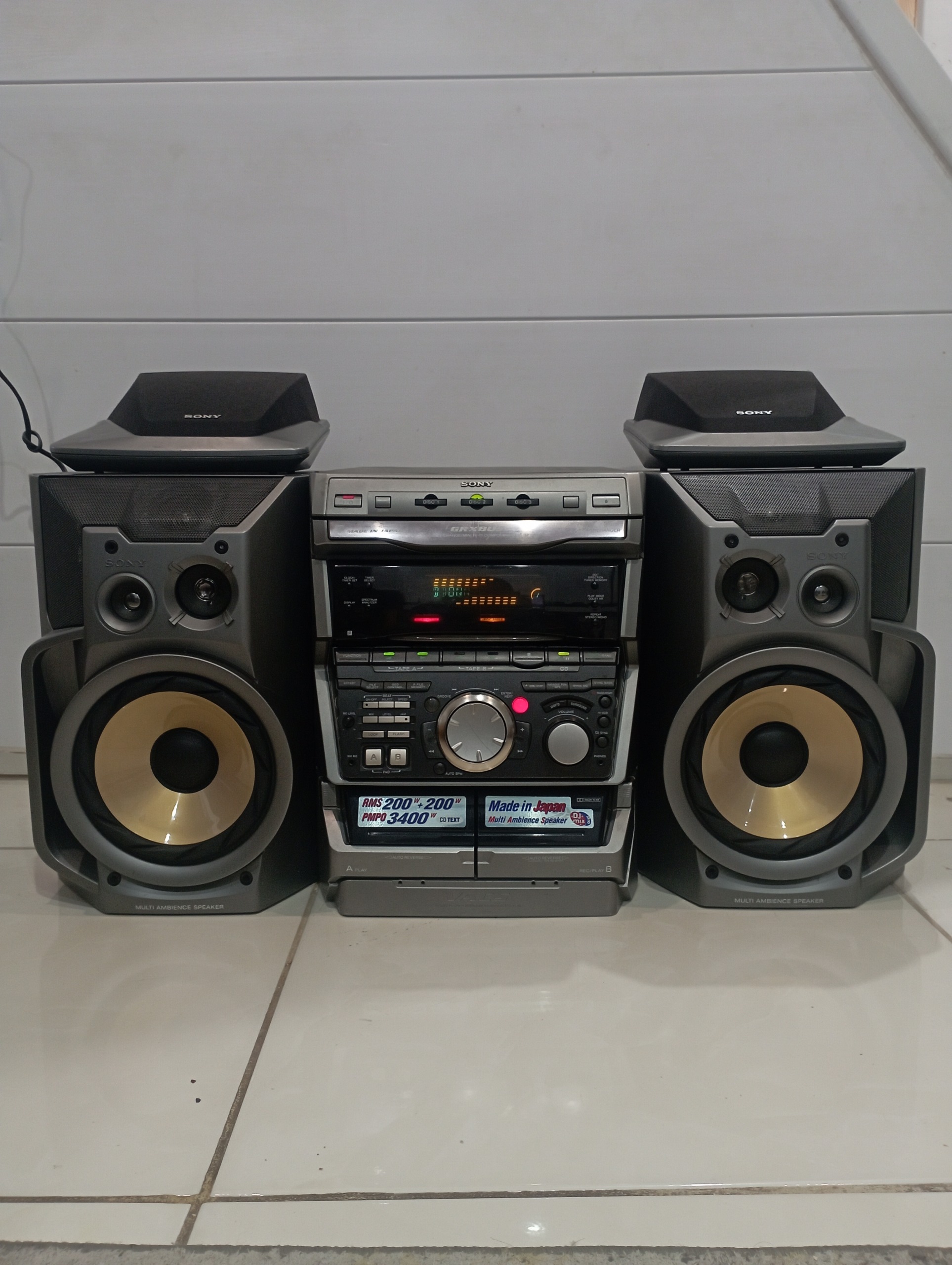 ست معروف و شاهکار سونی grx80