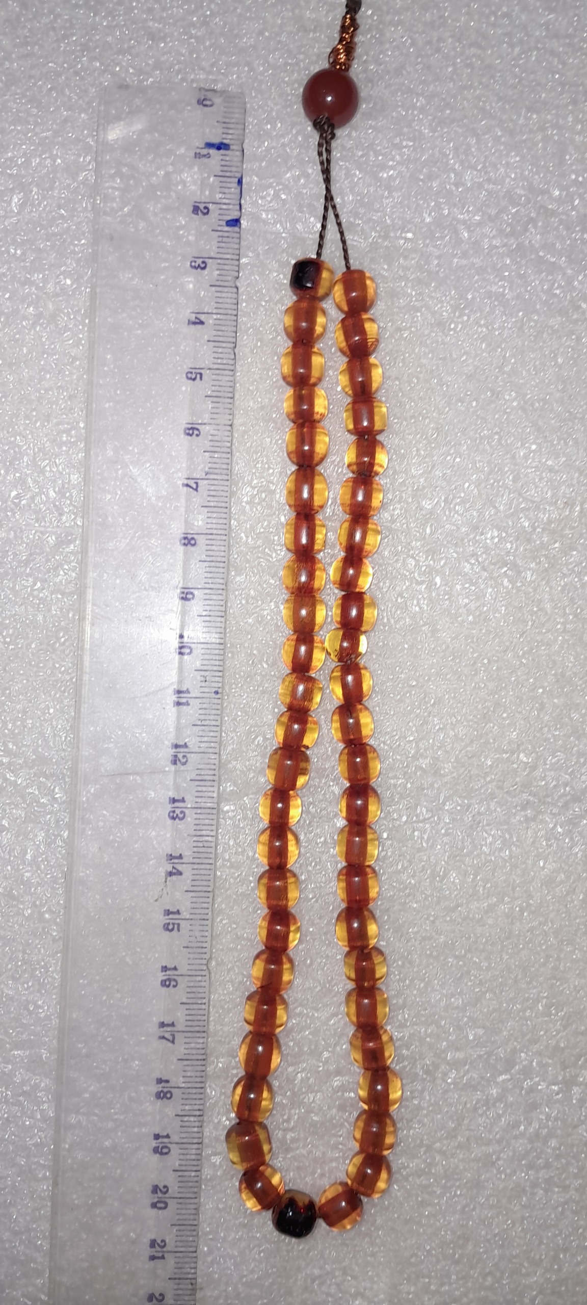 تسبیح ،مهرهای کهربا