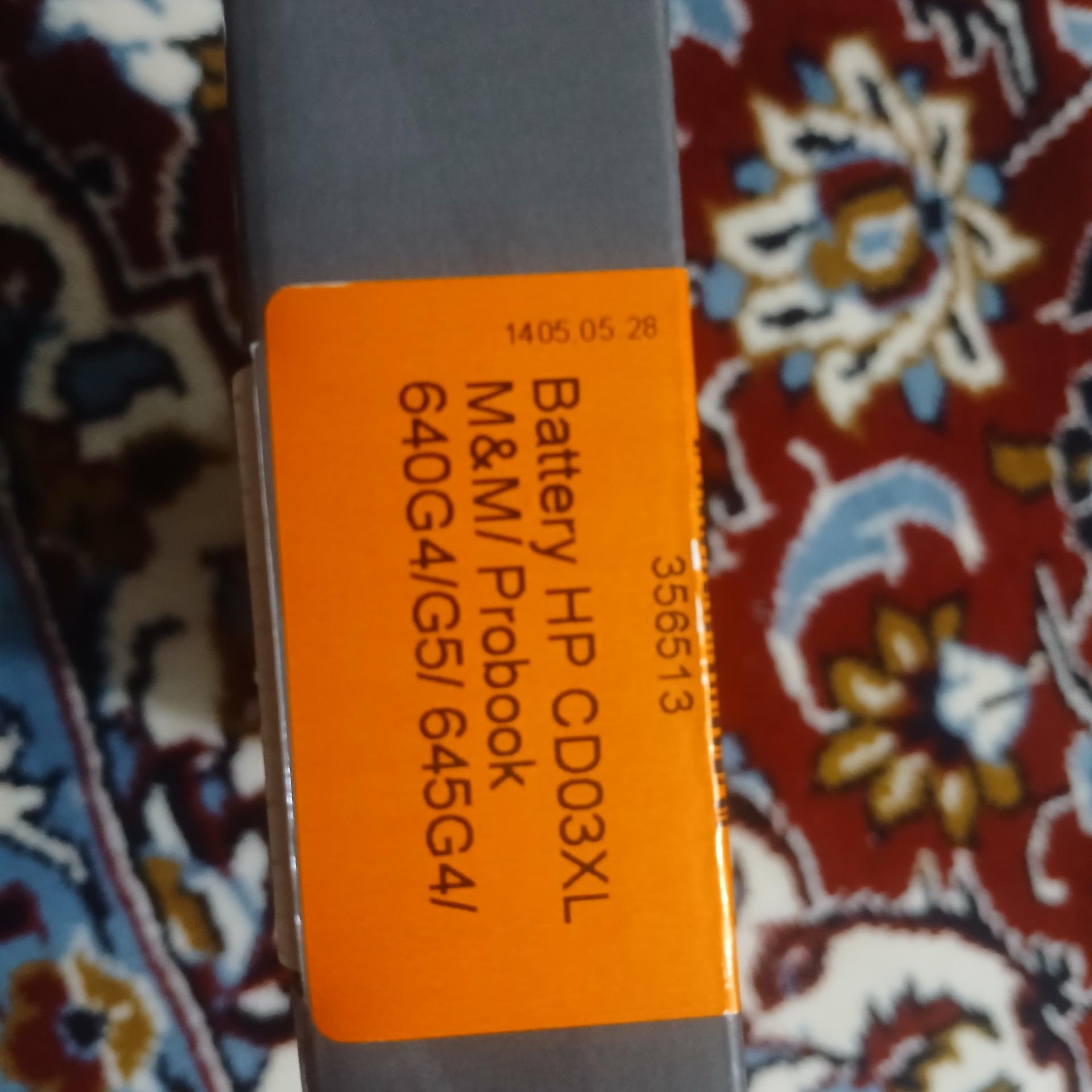 باتری آکبند cd03xl hp pro book 640 و 645 و 650
