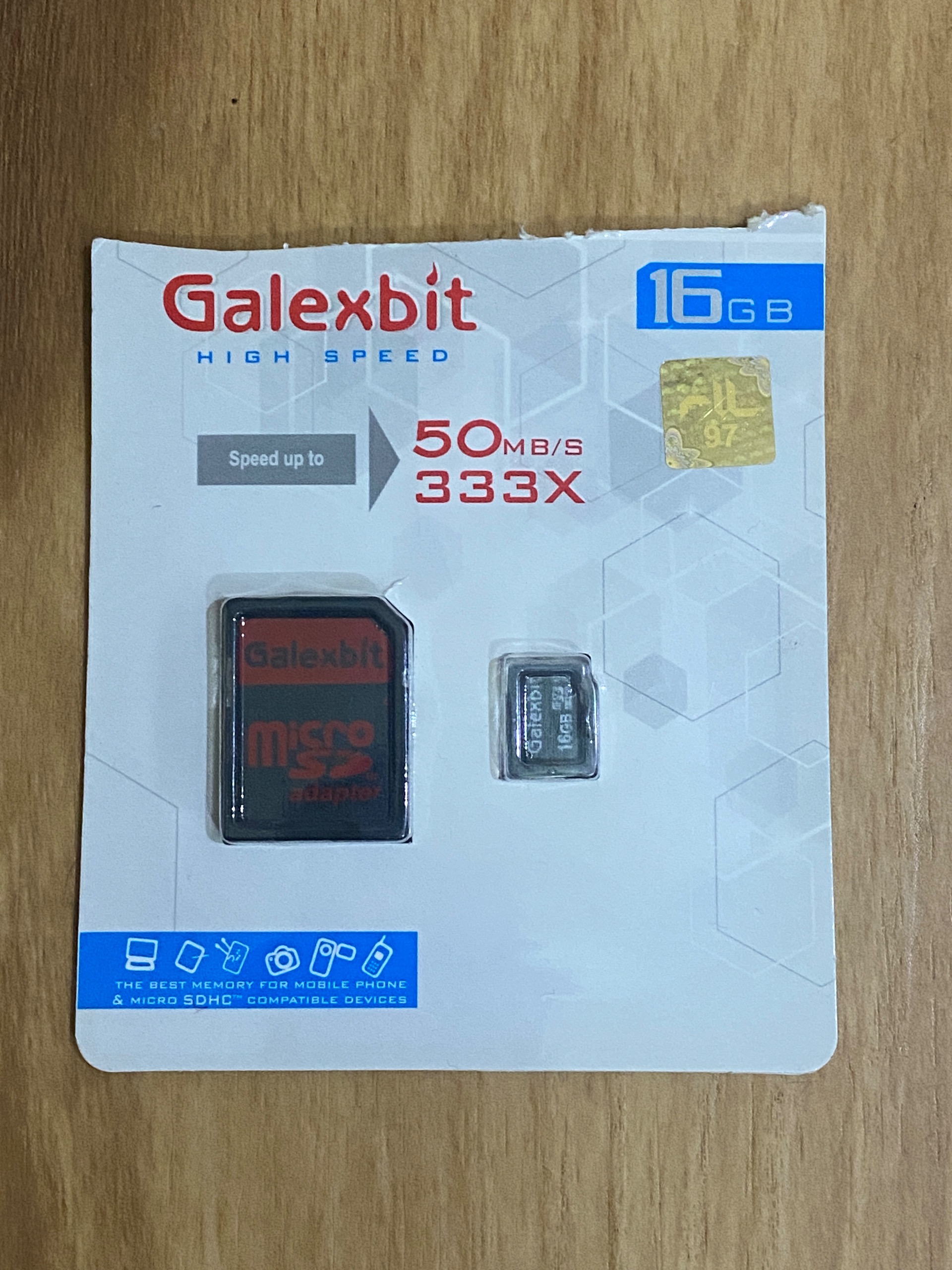 کارت حافظه مموری گلکس بیت 16 گیگ Galexbit کلاس10