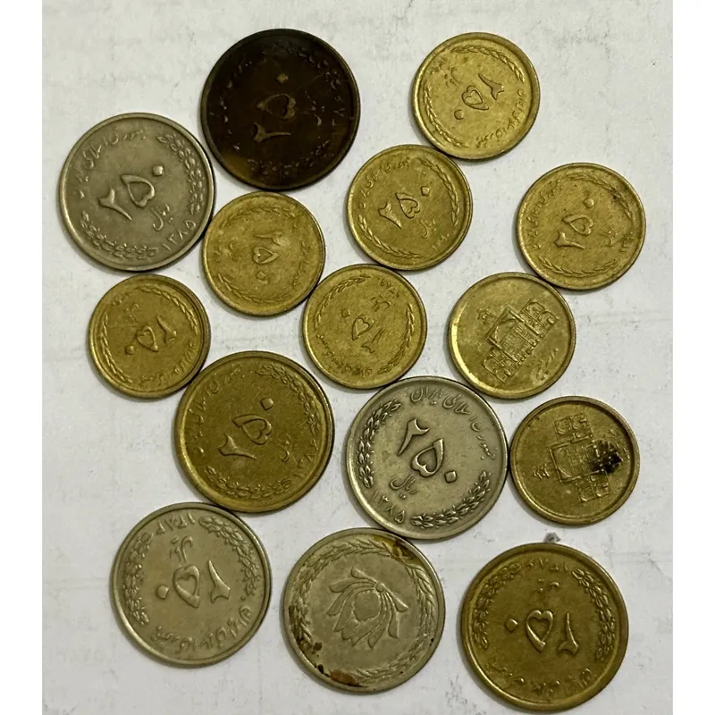 15 عدد سکه 250 ریالی 25 تومنی