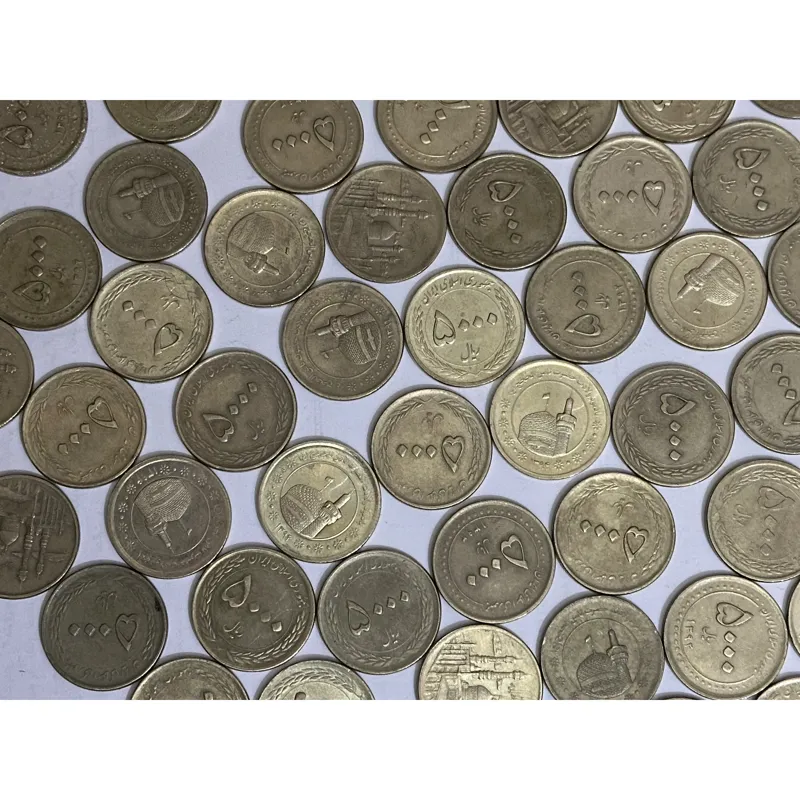 120 عدد سکه 500 ریالی 500 تومنی