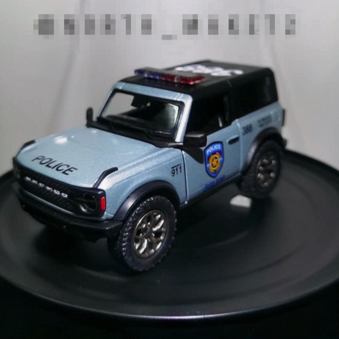 ماکت ماشین فلزی فورد برانکو پلیس
