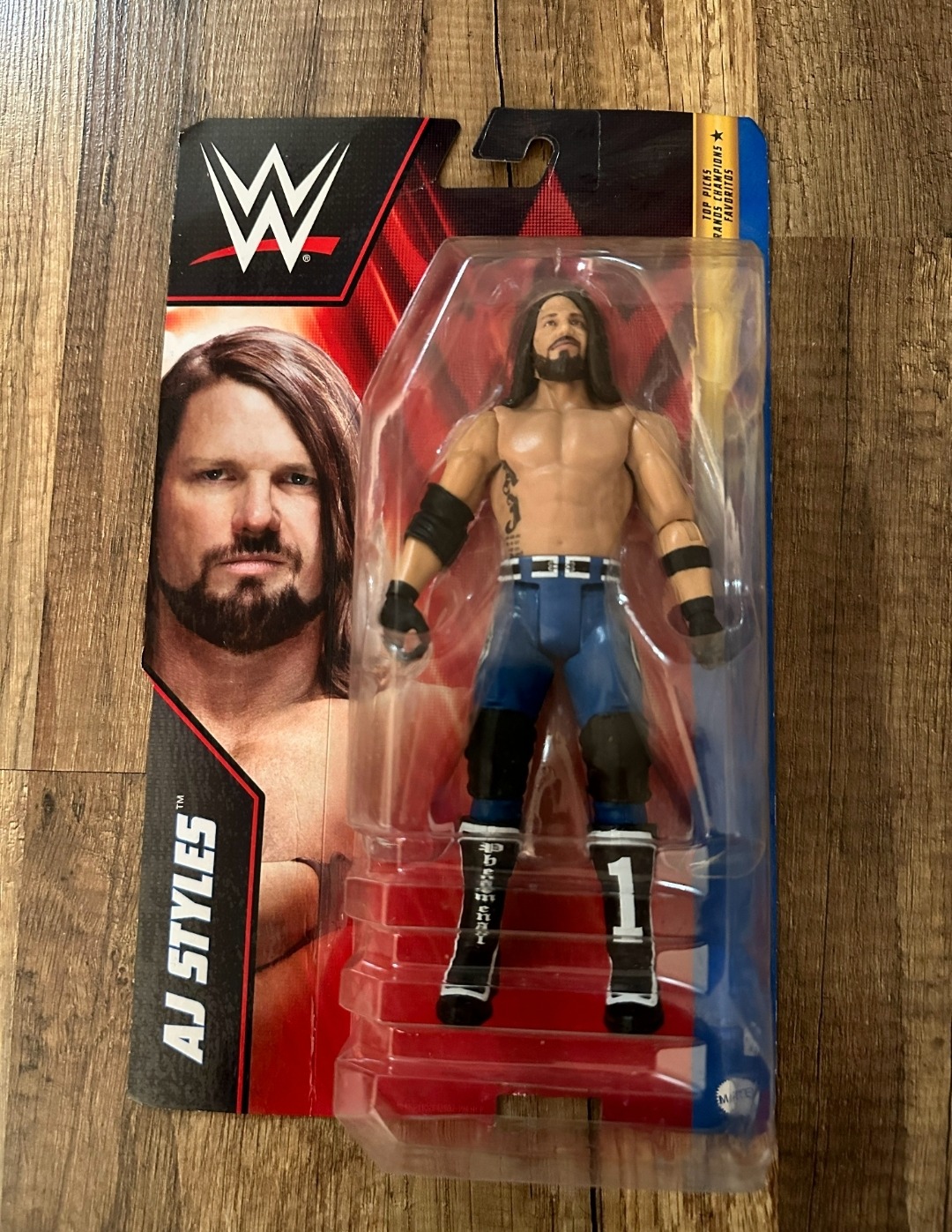 فیگور کشتی کج شخصیت aj styles